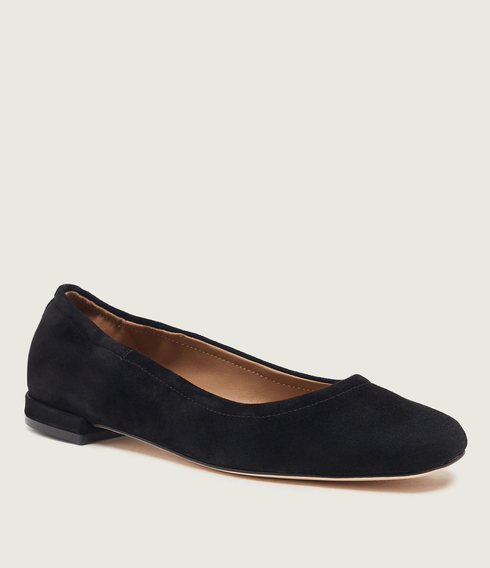 BOSS BLACK Baleriny Luara zamsz