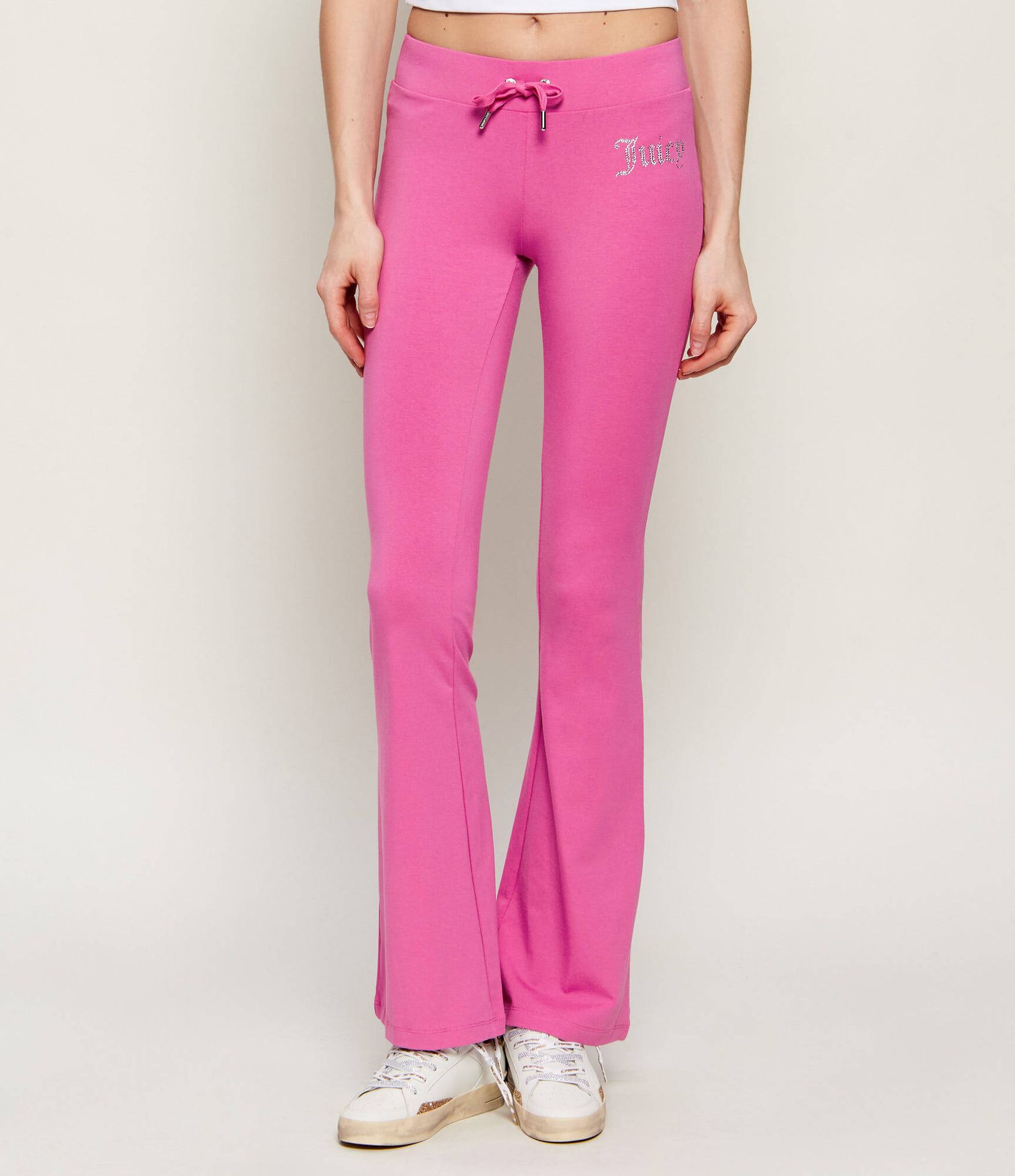 Juicy Couture Spodnie dresowe APOLLO flare fit