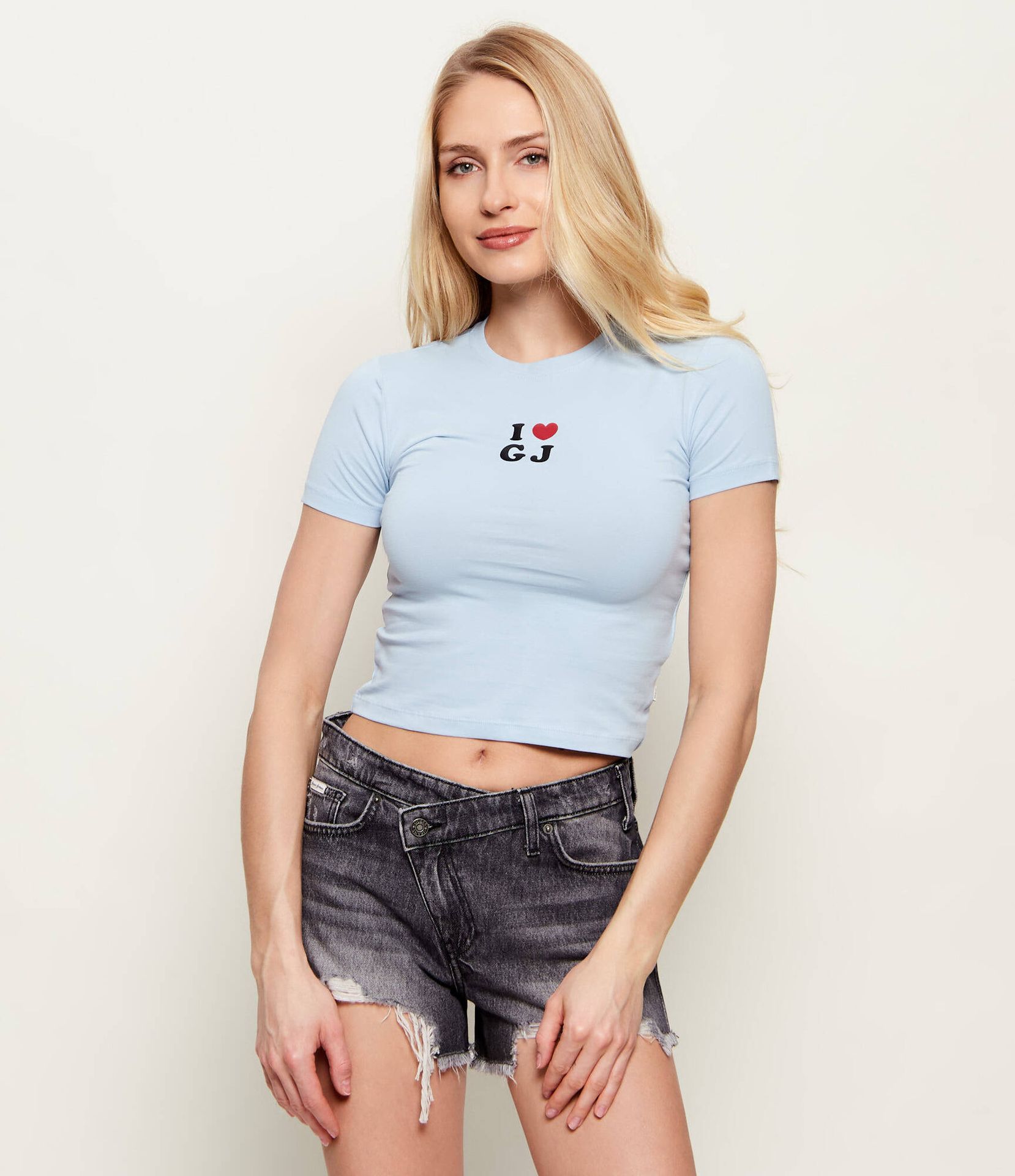Guess Jeans T-shirt I LOVE Slim Fit