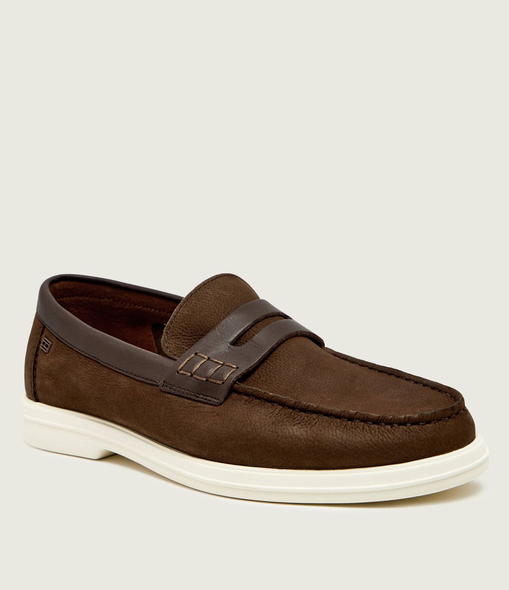 Tommy Hilfiger Skórzane loafersy HILFIGER MIX
