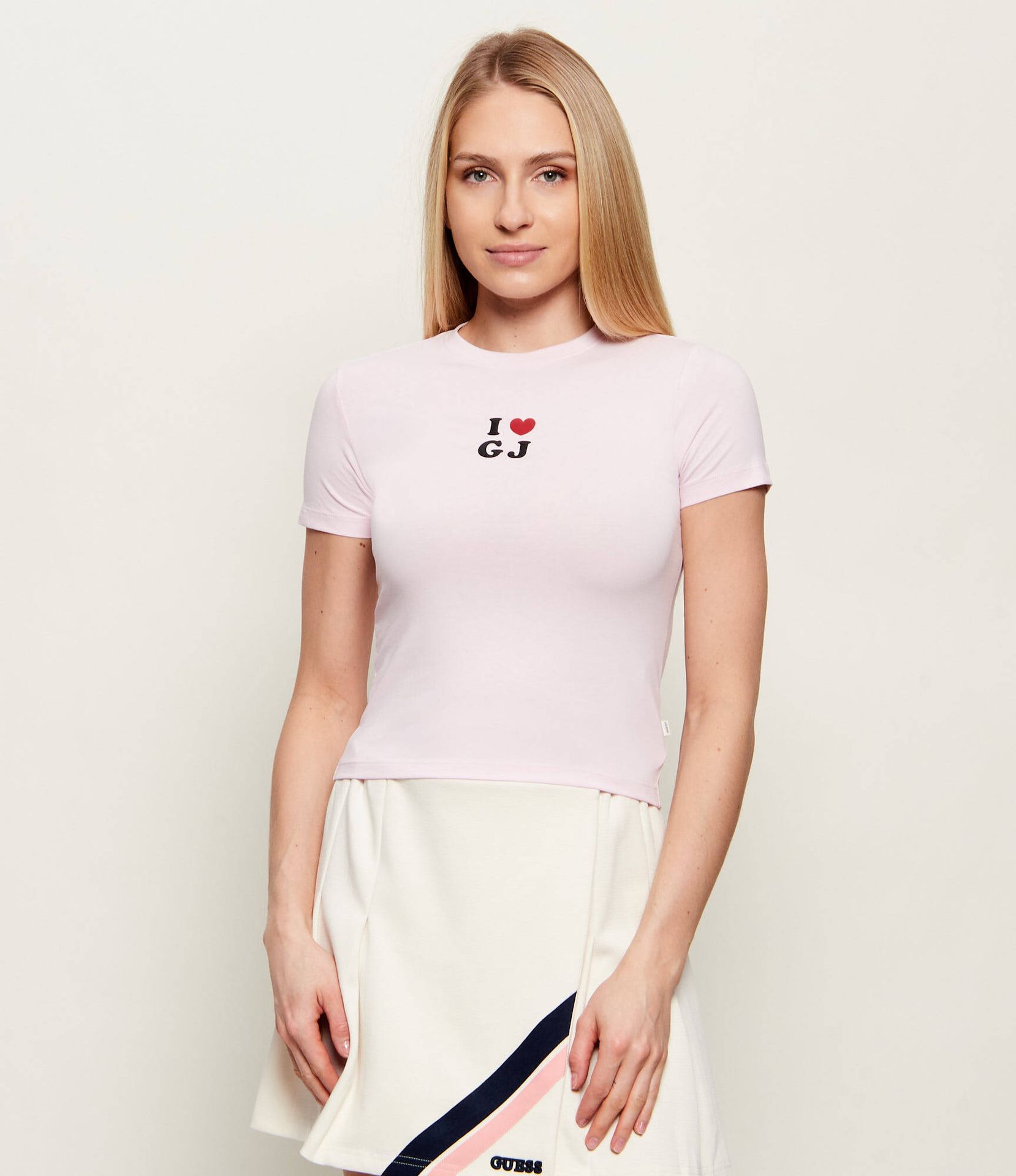 Guess Jeans T-shirt I LOVE Slim Fit
