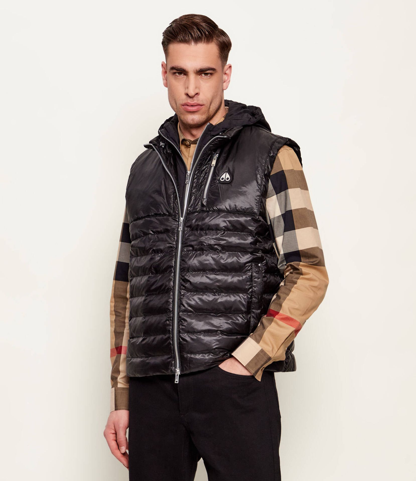 Moose Knuckles Puchowy bezrękawnik CLOUD Regular Fit
