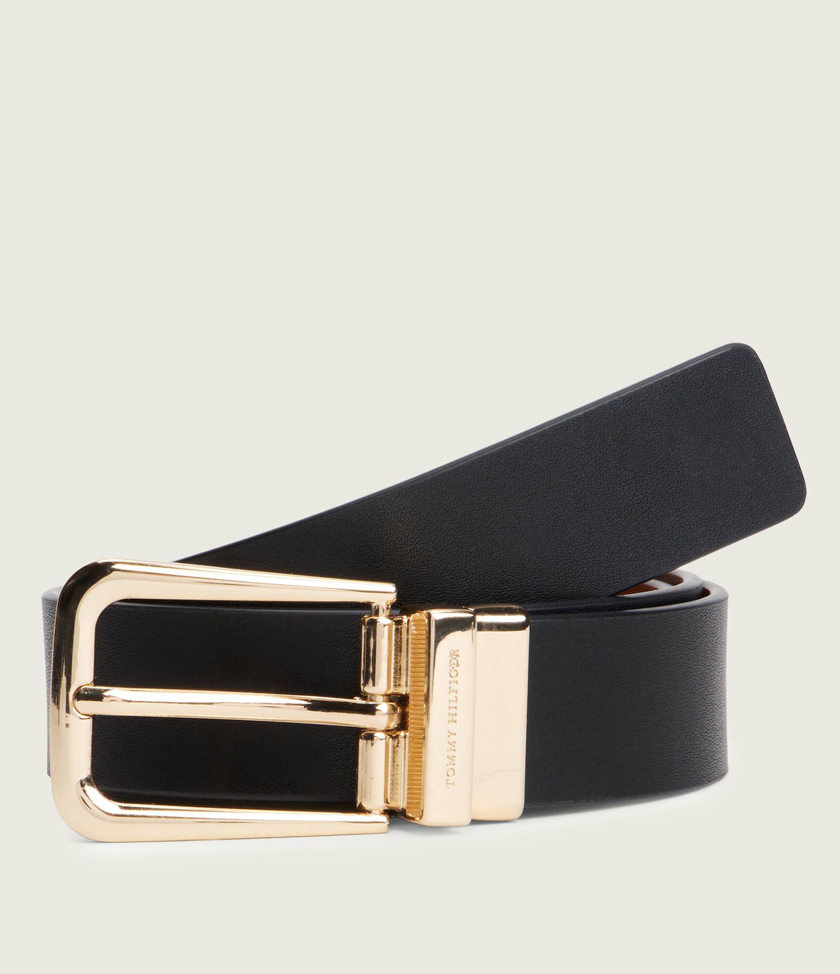 Tommy Hilfiger Skórzany dwustronny pasek LIBRE 3.0 REV