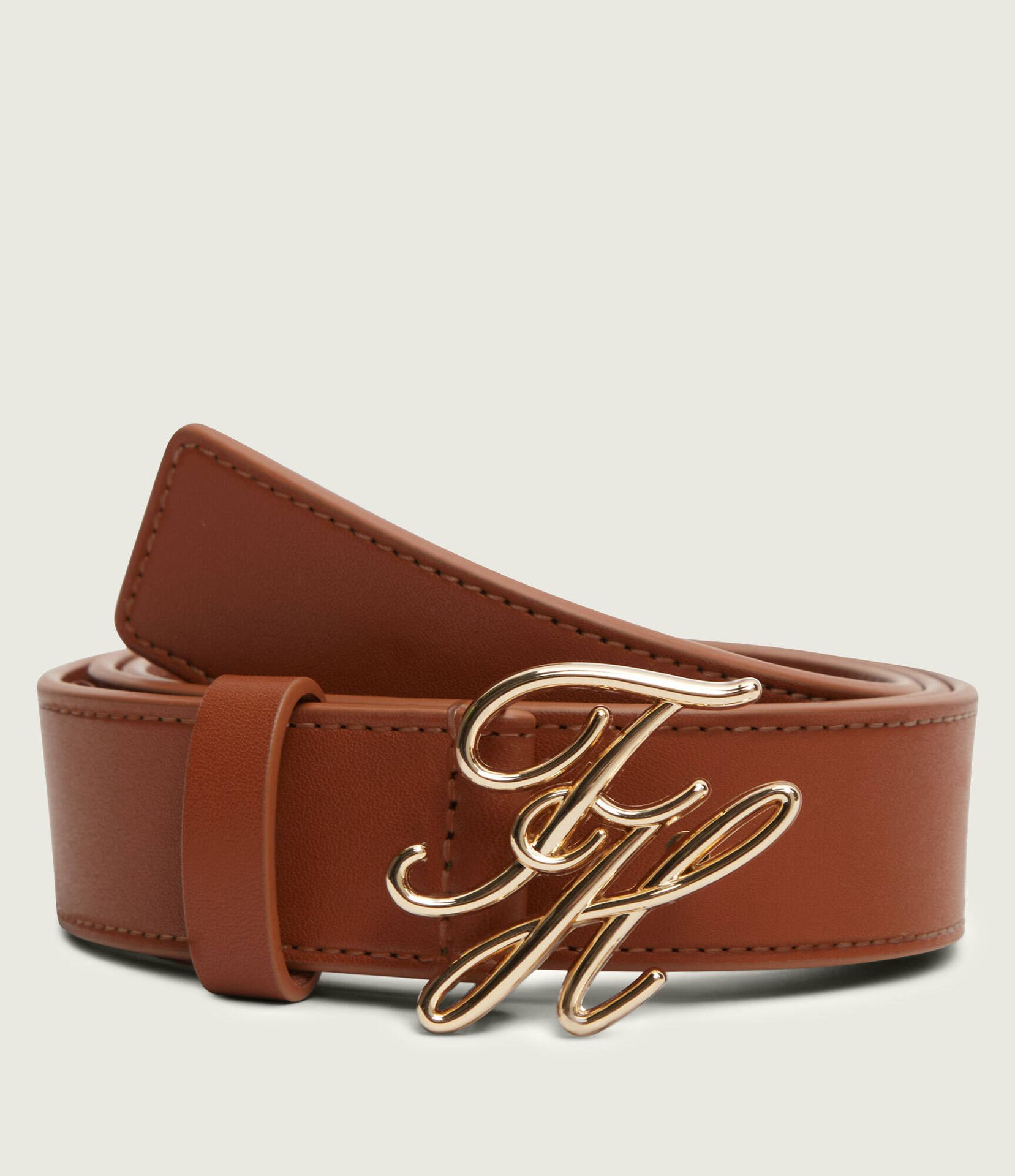 Tommy Hilfiger Skórzany pasek SCRIPT 3.0