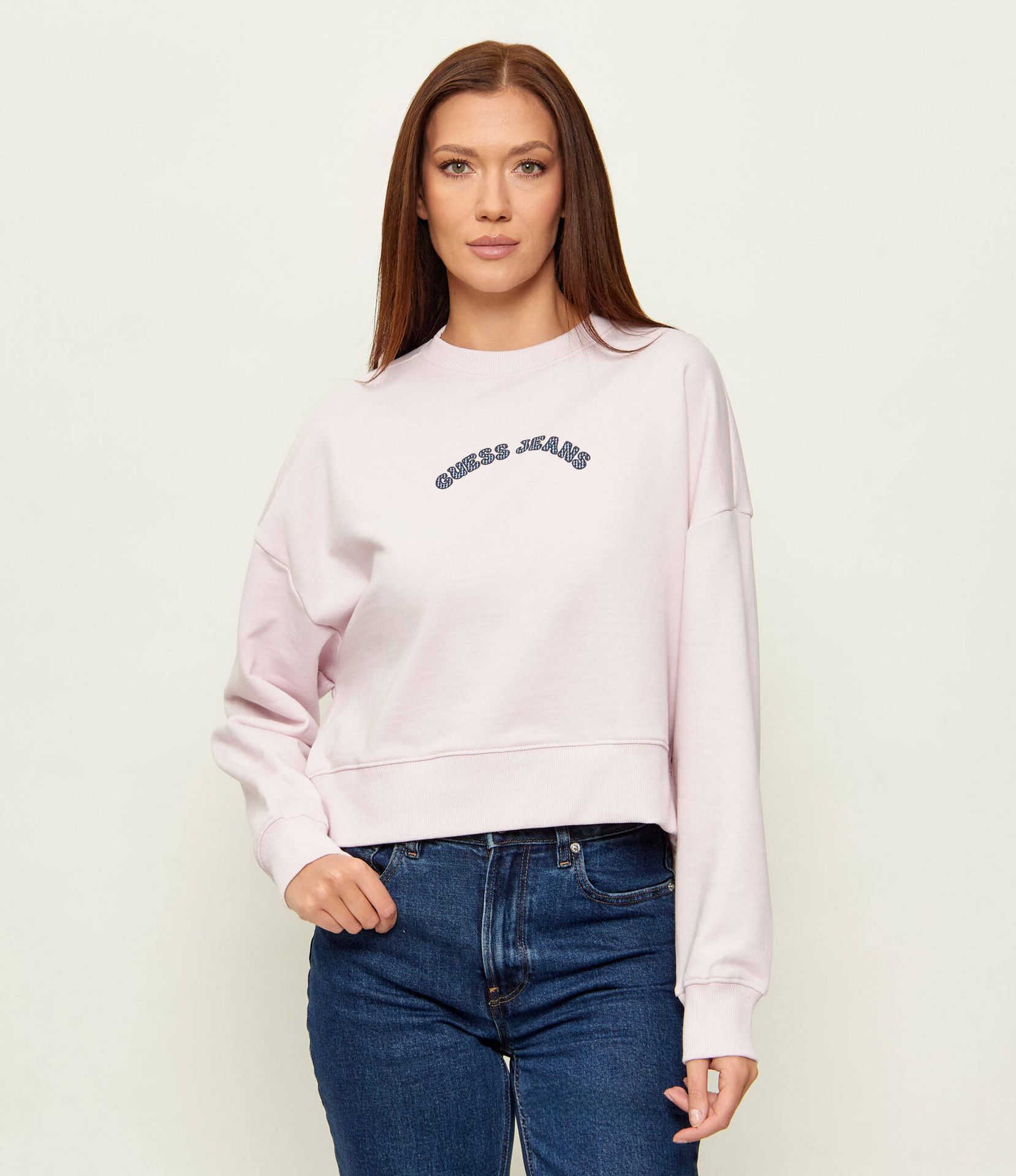 Guess Jeans Bluza DROP Regular Fit