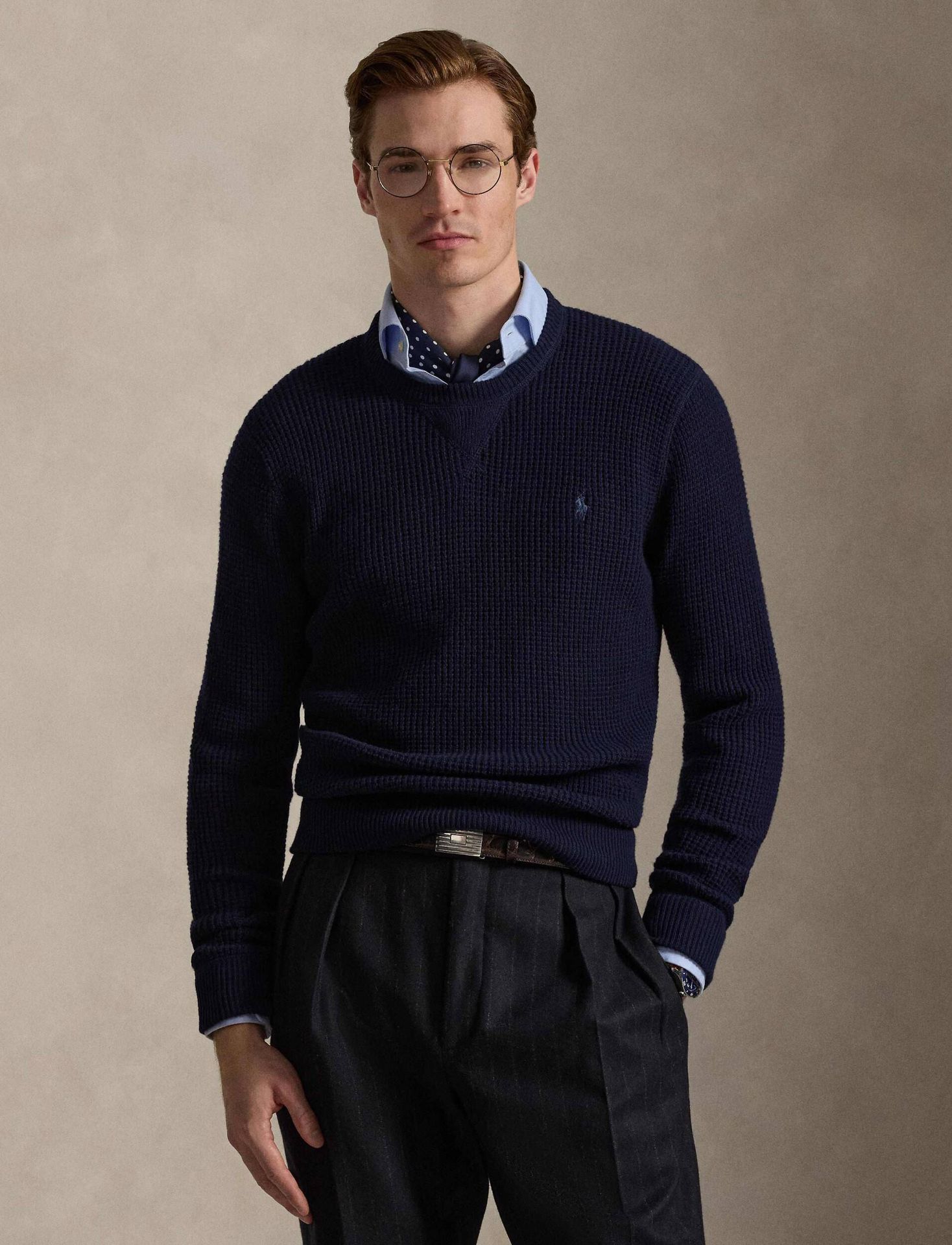 POLO RALPH LAUREN Wełniany sweter Regular Fit
