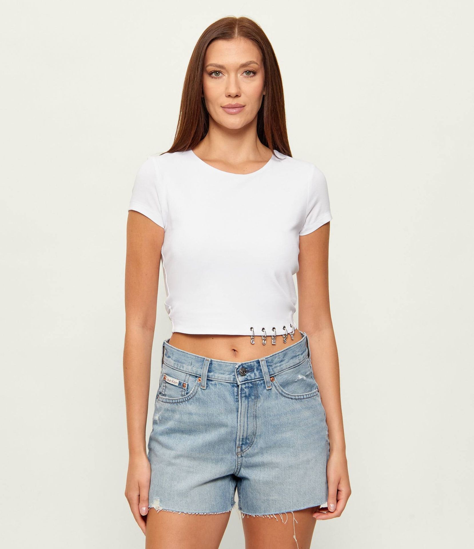 GUESS T-shirt ELISABETTE Cropped Fit