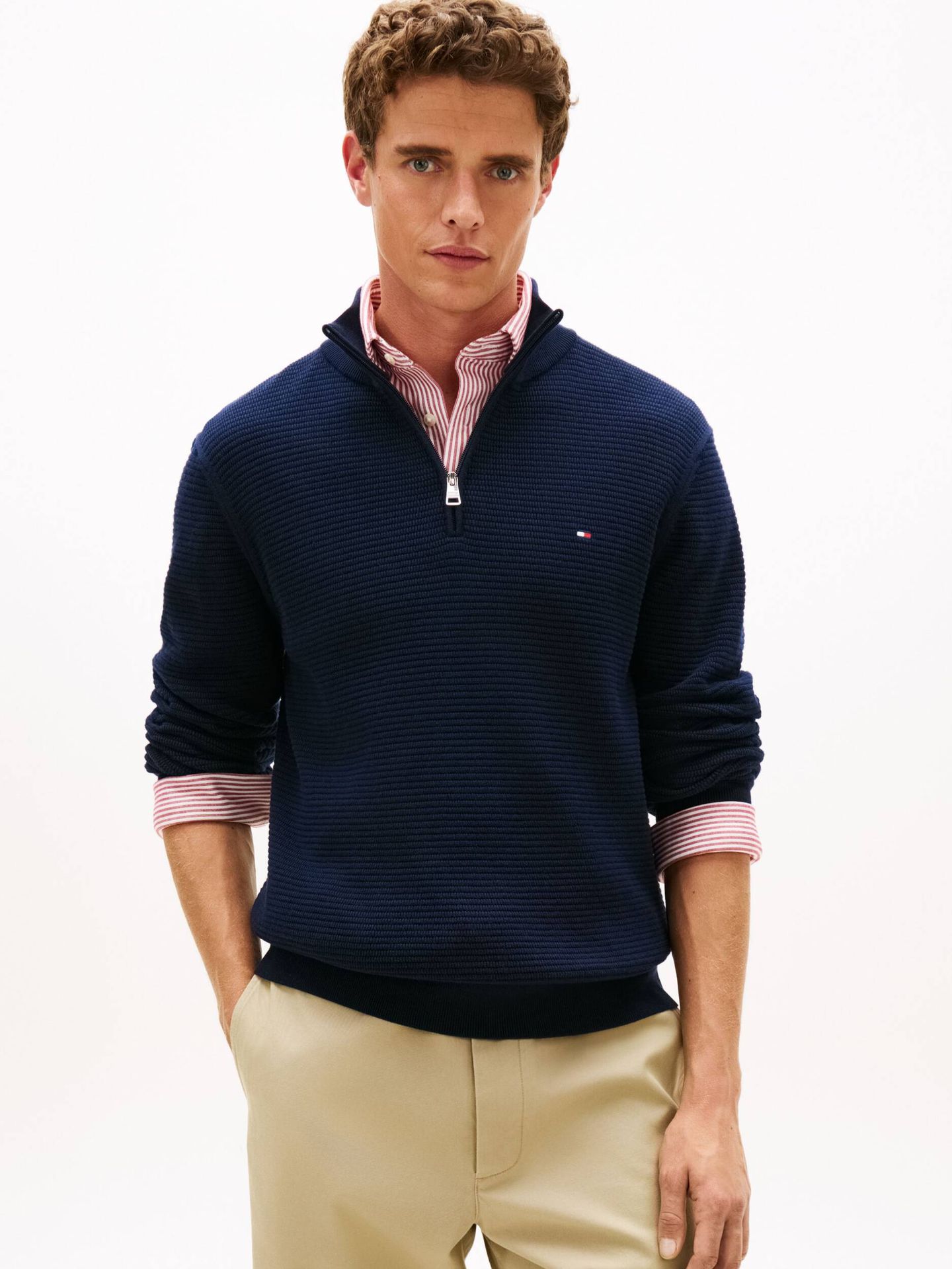 Tommy Hilfiger Półgolf Regular Fit