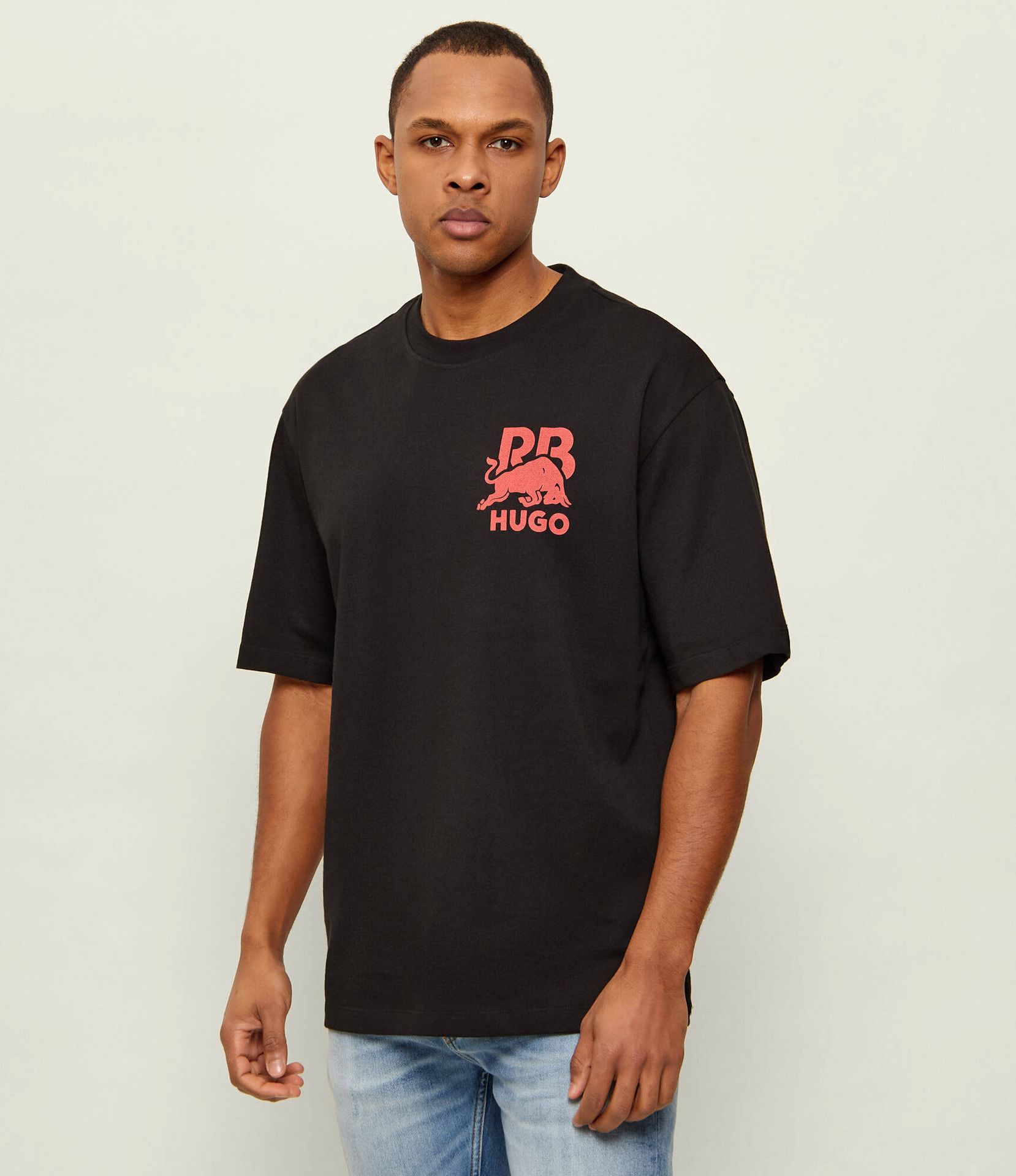 HUGO T-shirt Delel_RB Hugo x Racing Bulls Relaxed fit