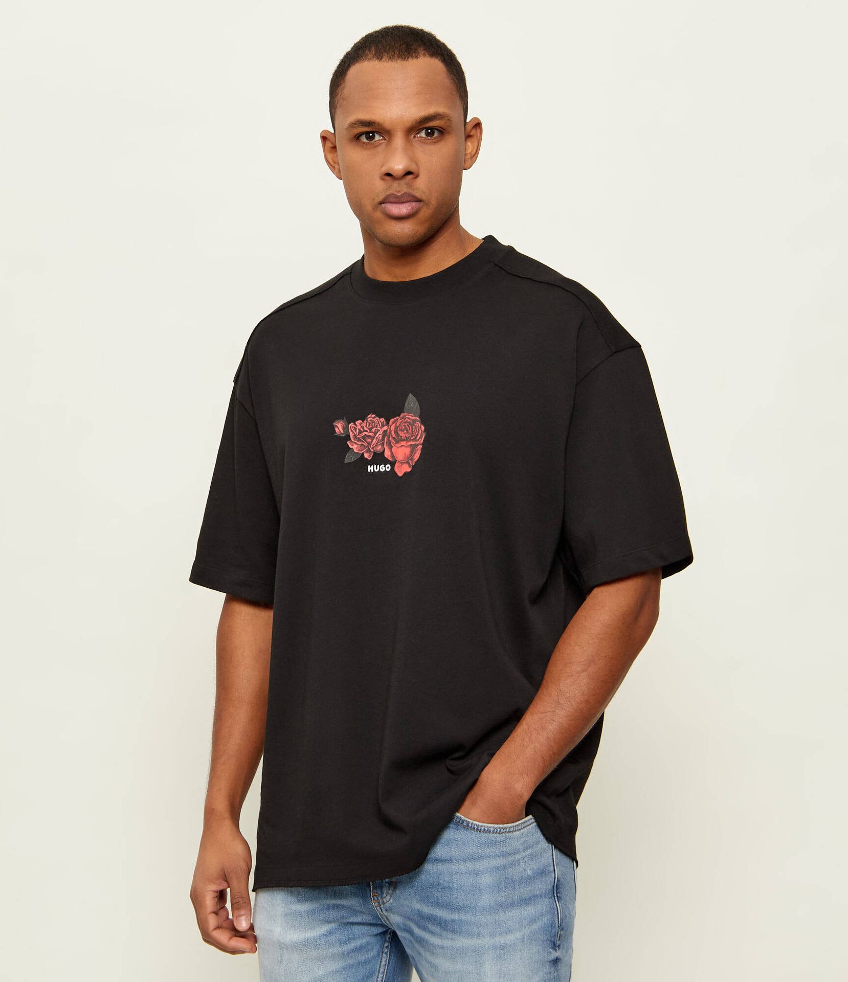 HUGO T-shirt Domans Oversize fit