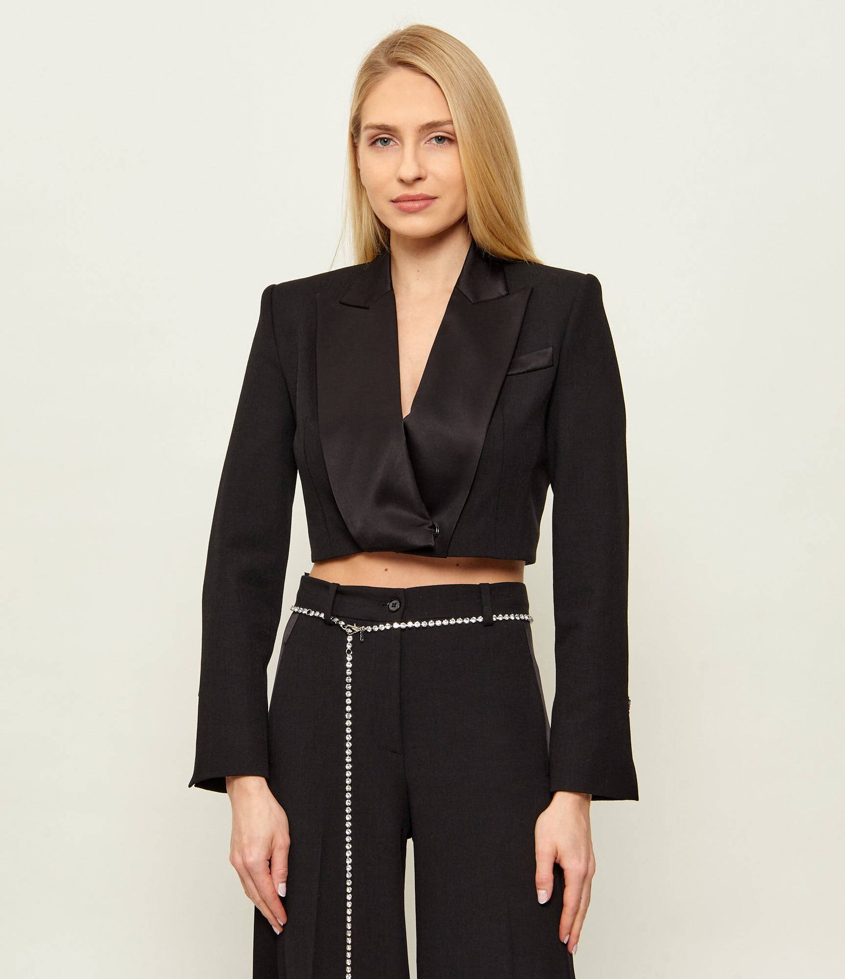 Pinko Żakiet VISCIOLA SPENCER Cropped Fit