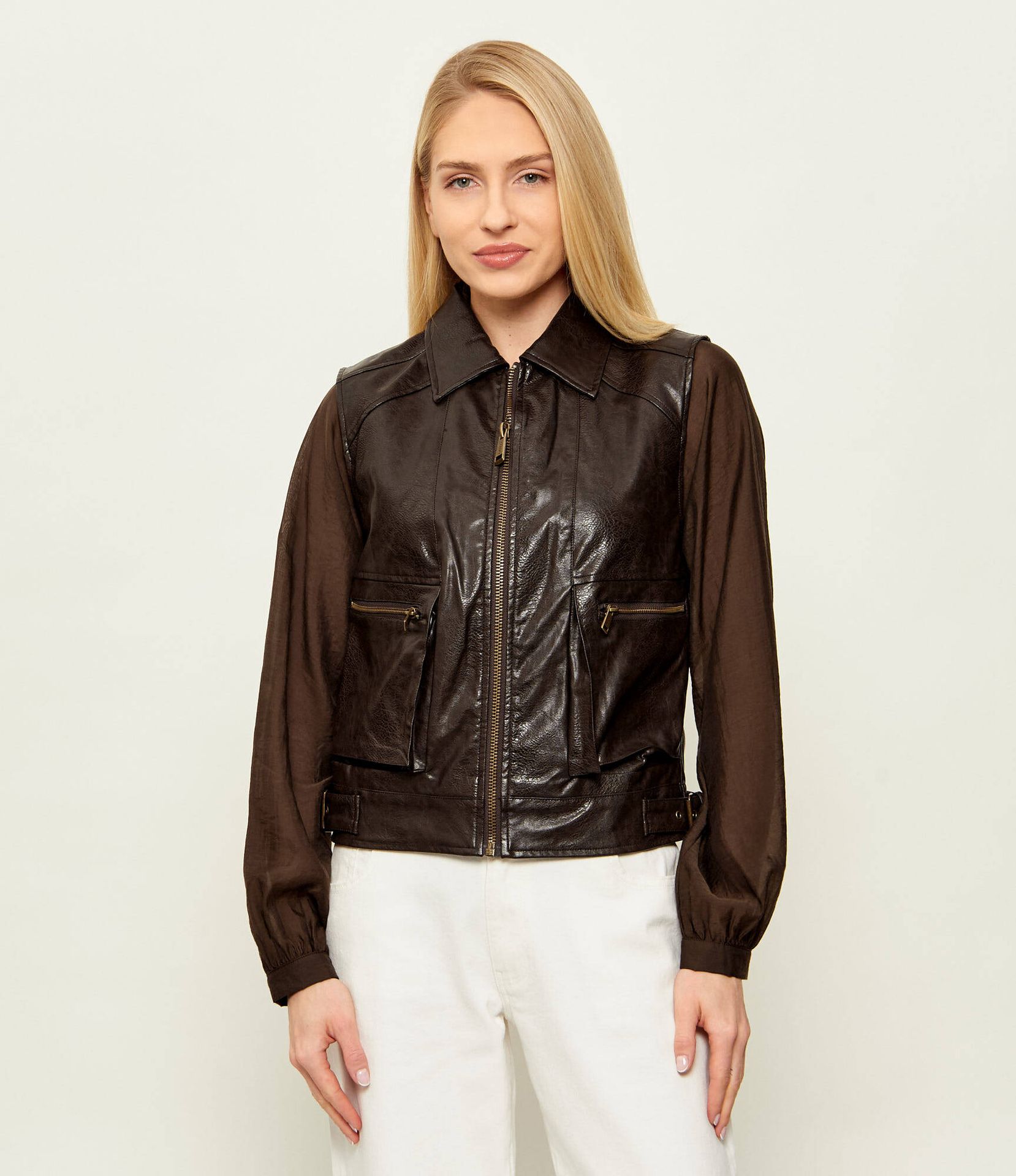 GUESS Bezrękawnik LUCY Regular Fit