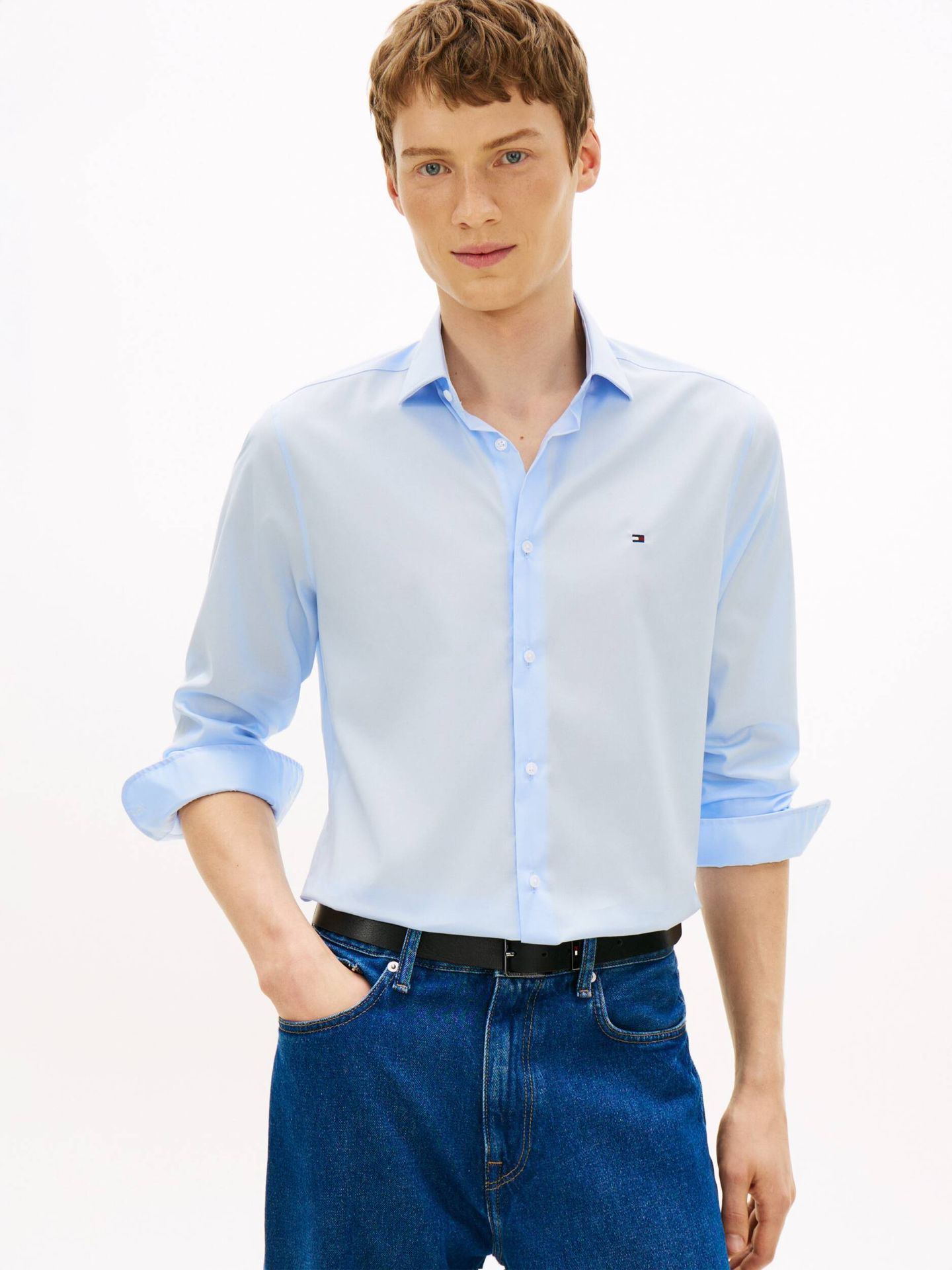 Tommy Hilfiger Koszula Slim Fit stretch