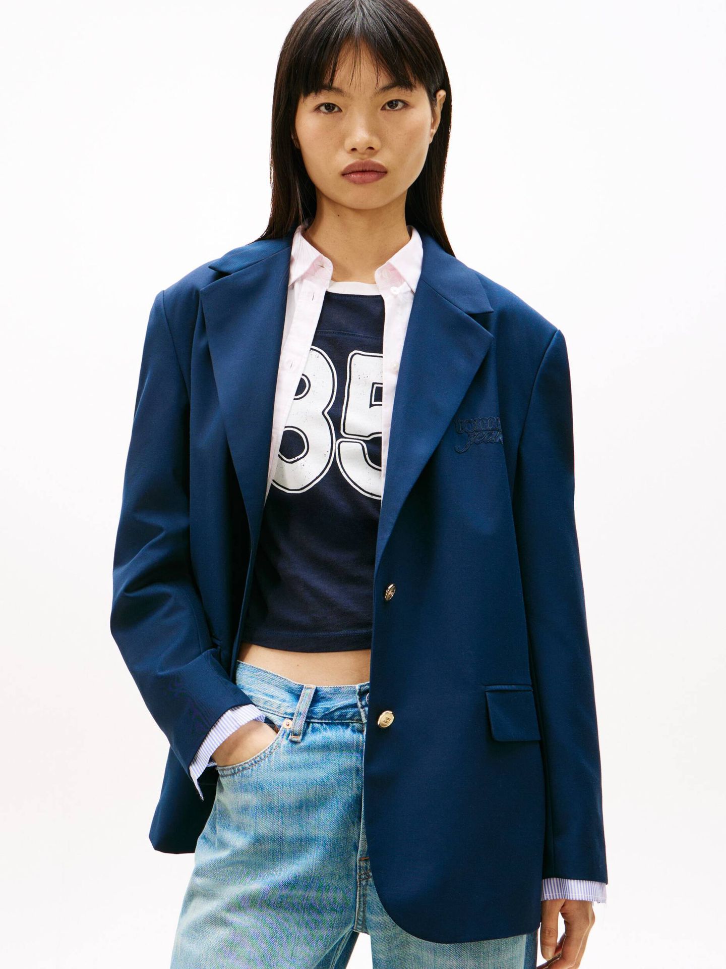 Tommy Jeans Marynarka Boyfriend fit