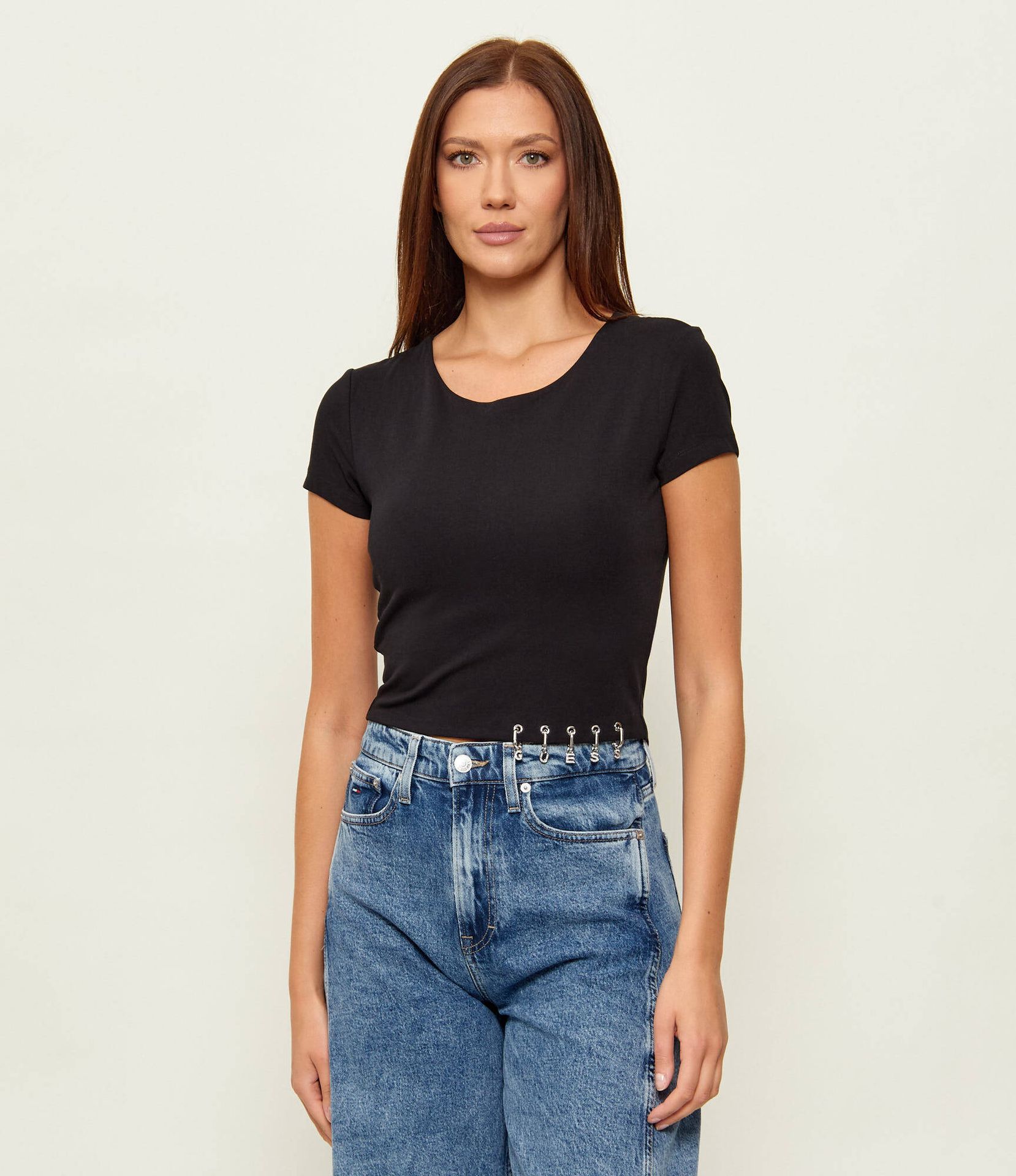GUESS T-shirt ELISABETTE Cropped Fit
