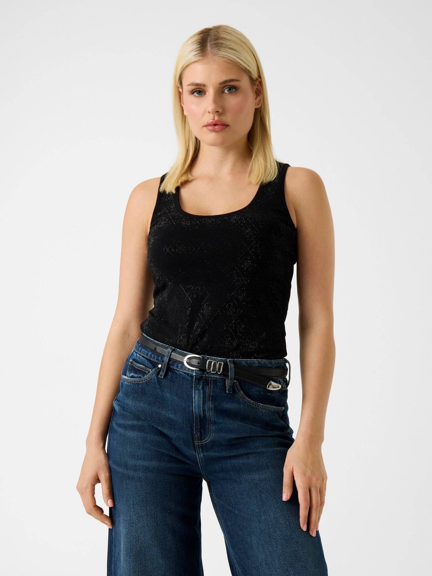 GUESS Top ALLOVER Slim Fit