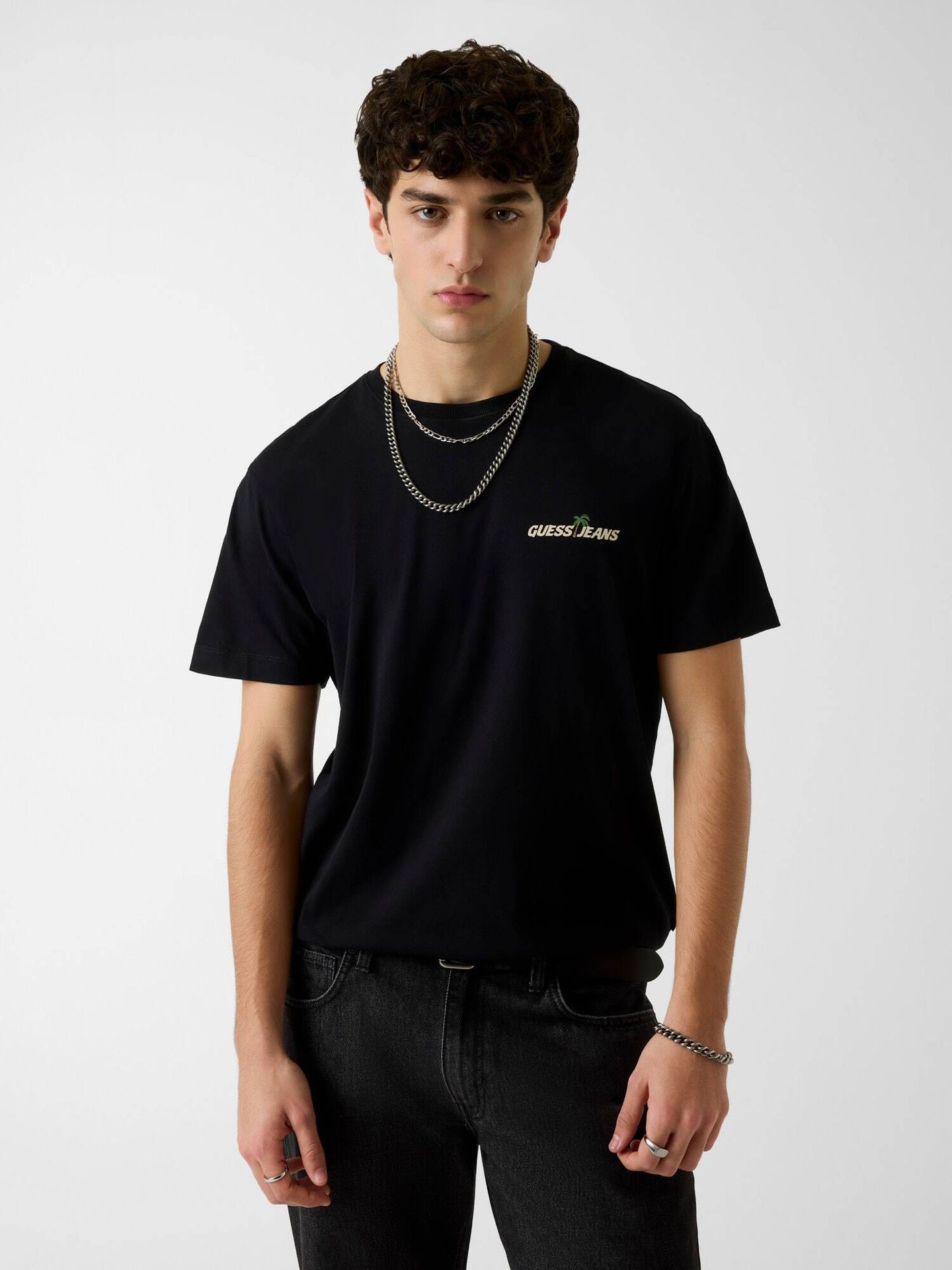 Guess Jeans T-shirt WEST COAST HOTEL Regular Fit