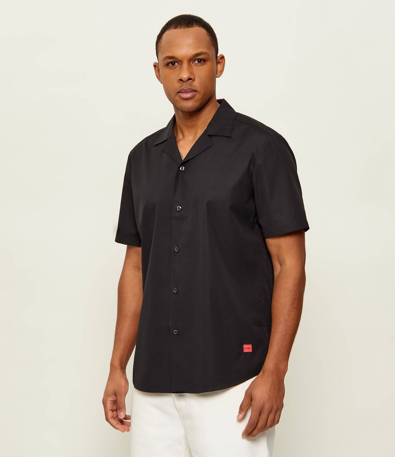 HUGO Koszula Ellino Straight fit