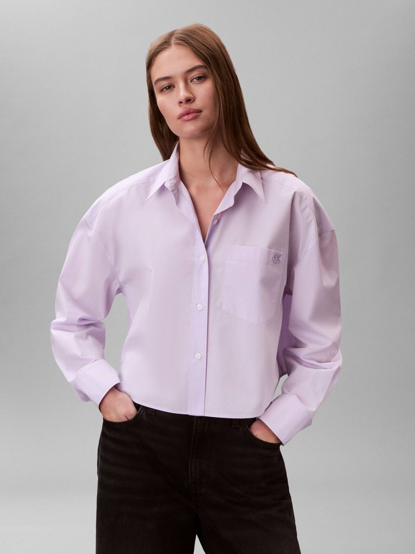 Calvin Klein Jeans Koszula Cropped Fit