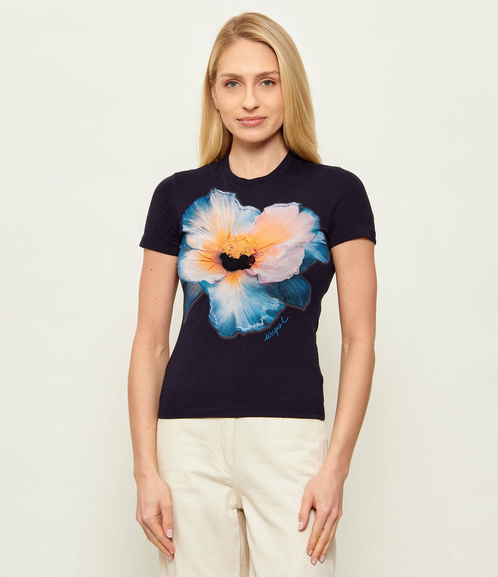Desigual T-shirt Estocolmo Slim Fit