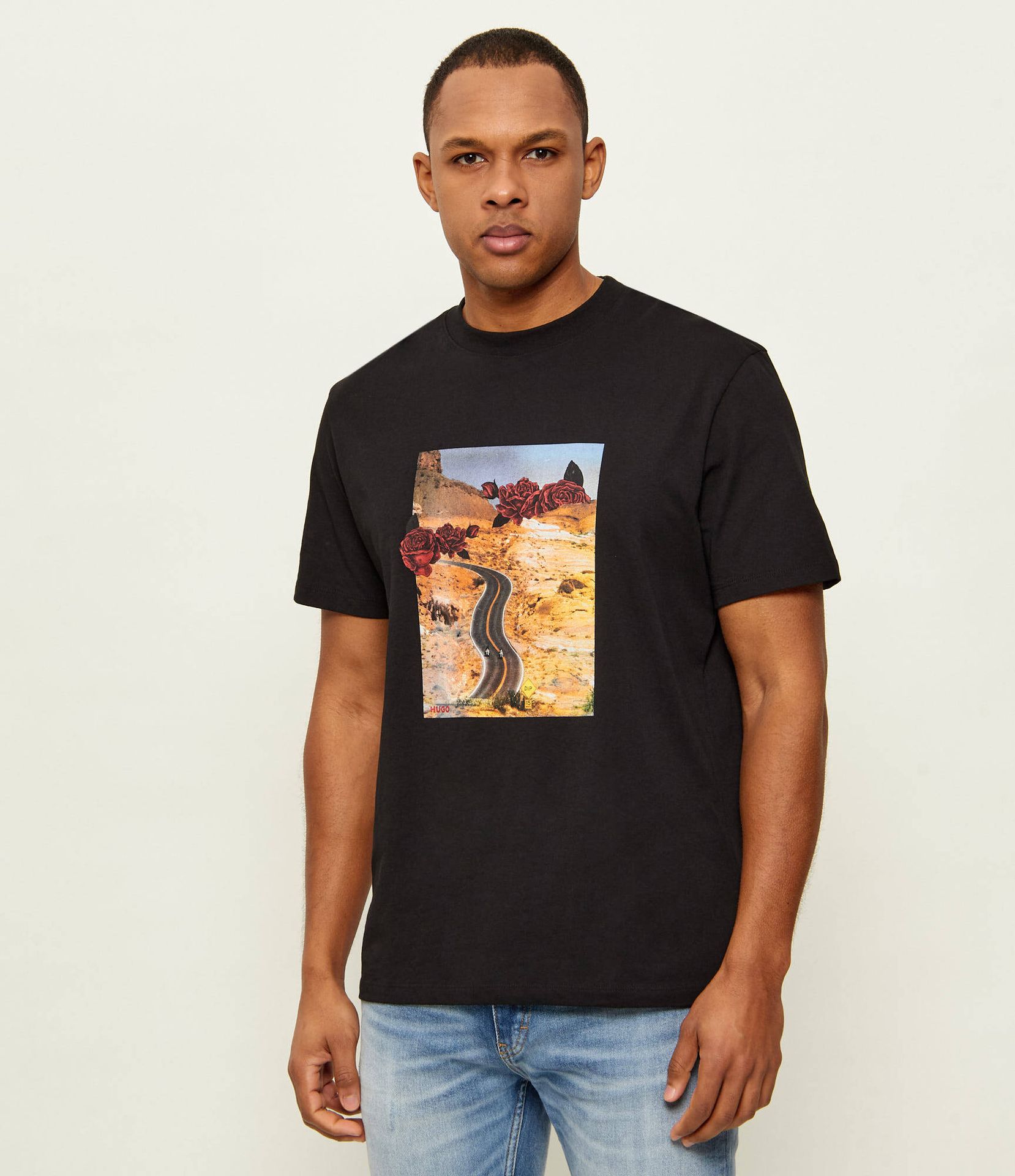 HUGO T-shirt Dikerd Relaxed fit
