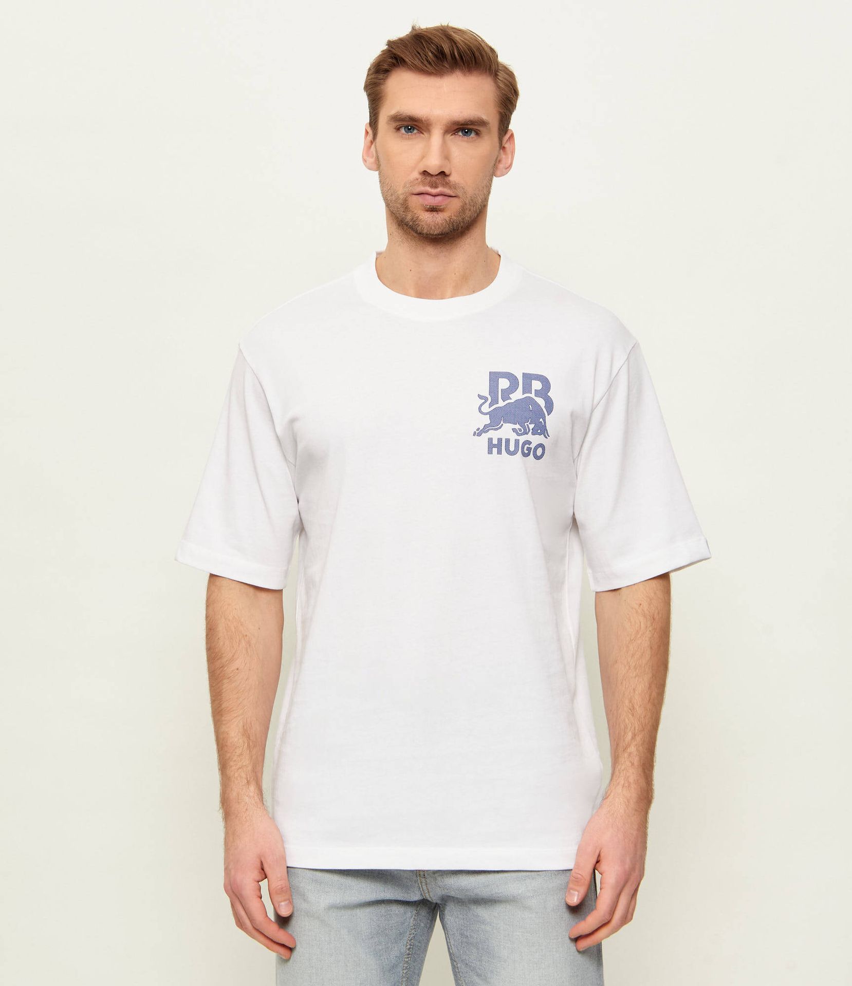 HUGO T-shirt Delel_RB Hugo x Racing Bulls Relaxed fit