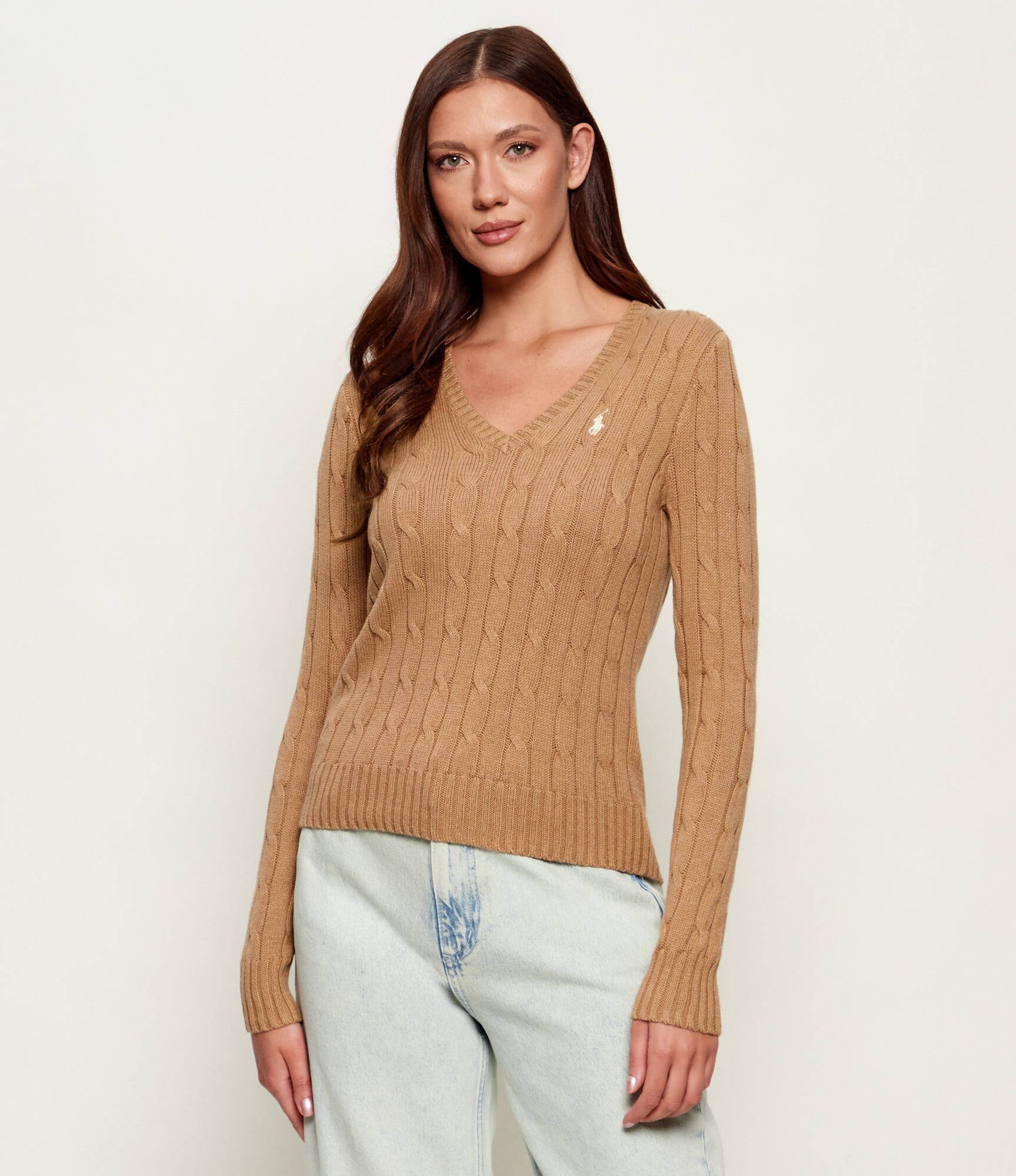 POLO RALPH LAUREN Sweter KIMBERLY Slim Fit