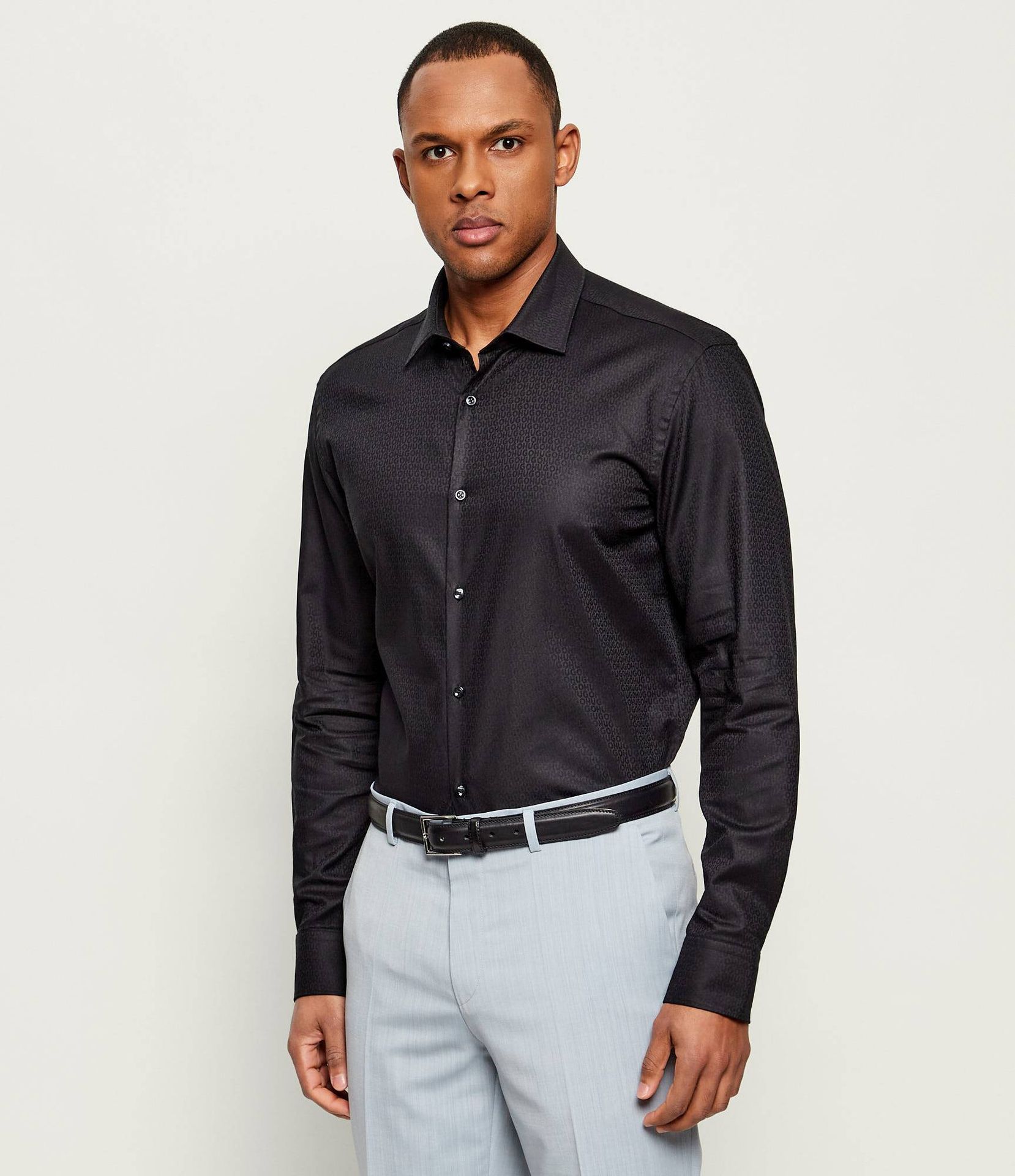 HUGO Koszula Kenno Slim Fit
