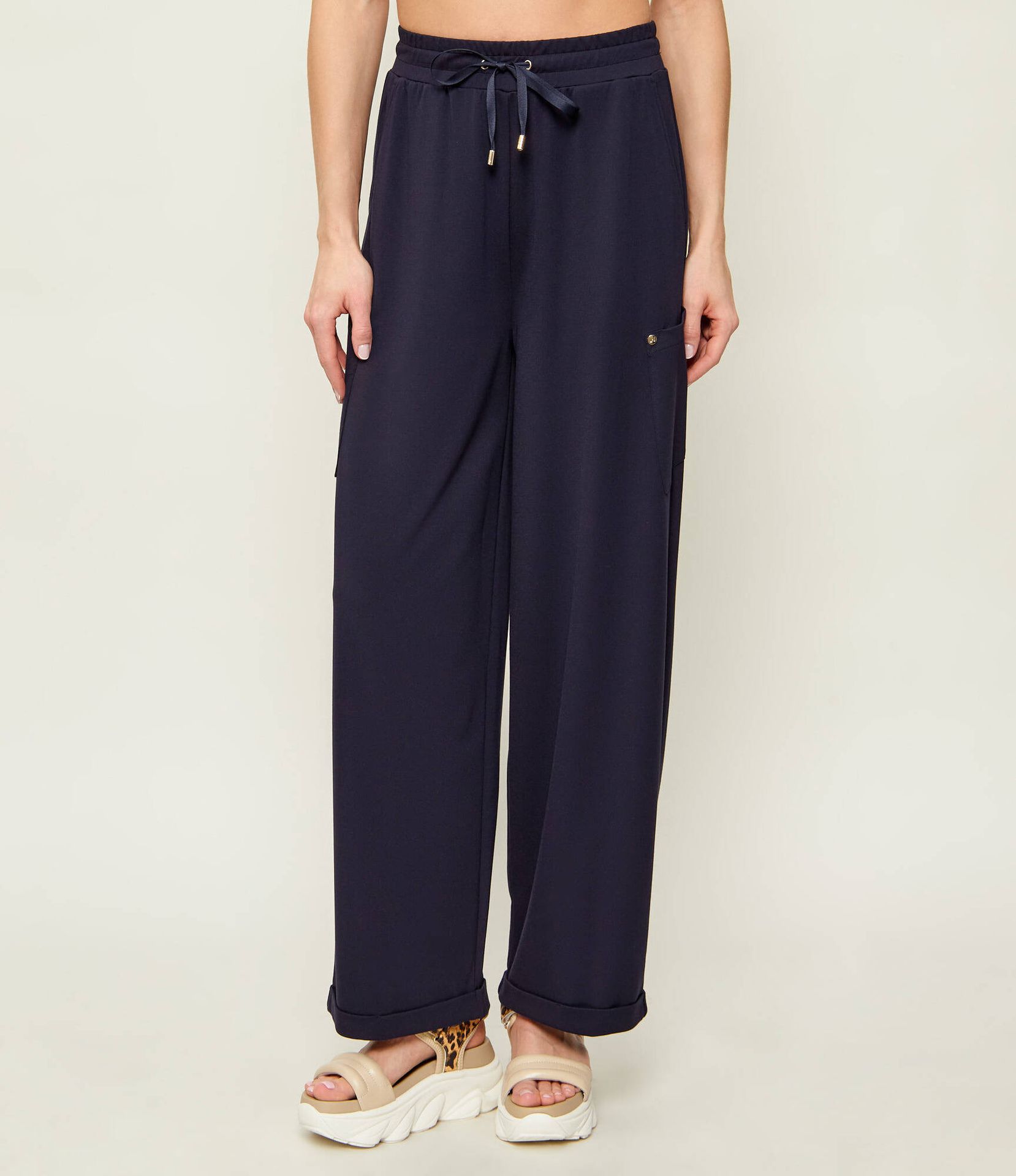 Liu Jo Sport Spodnie dresowe Relaxed fit