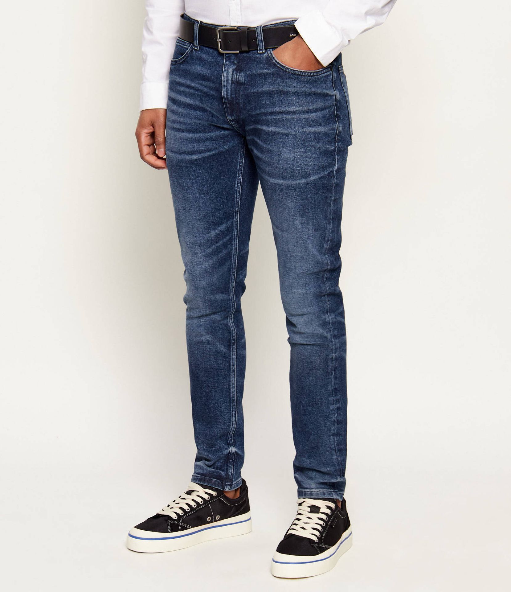 HUGO Jeansy 734 Extra slim fit