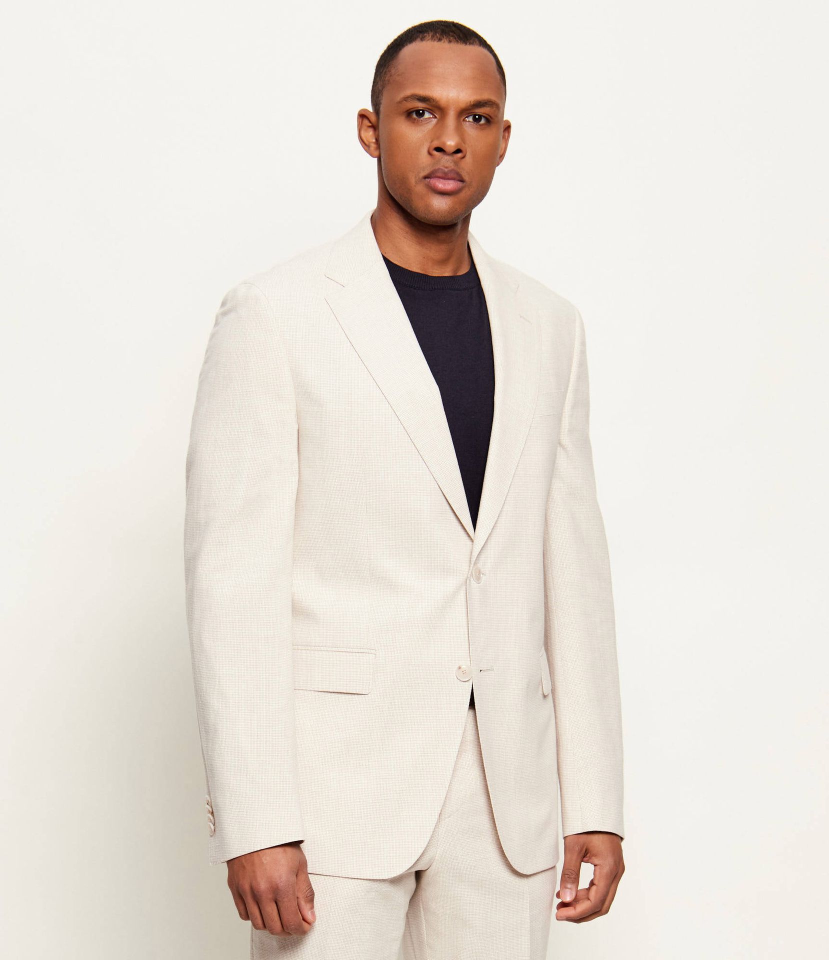BOSS BLACK Marynarka H-Hutson-262 Regular Fit z dodatkiem lnu