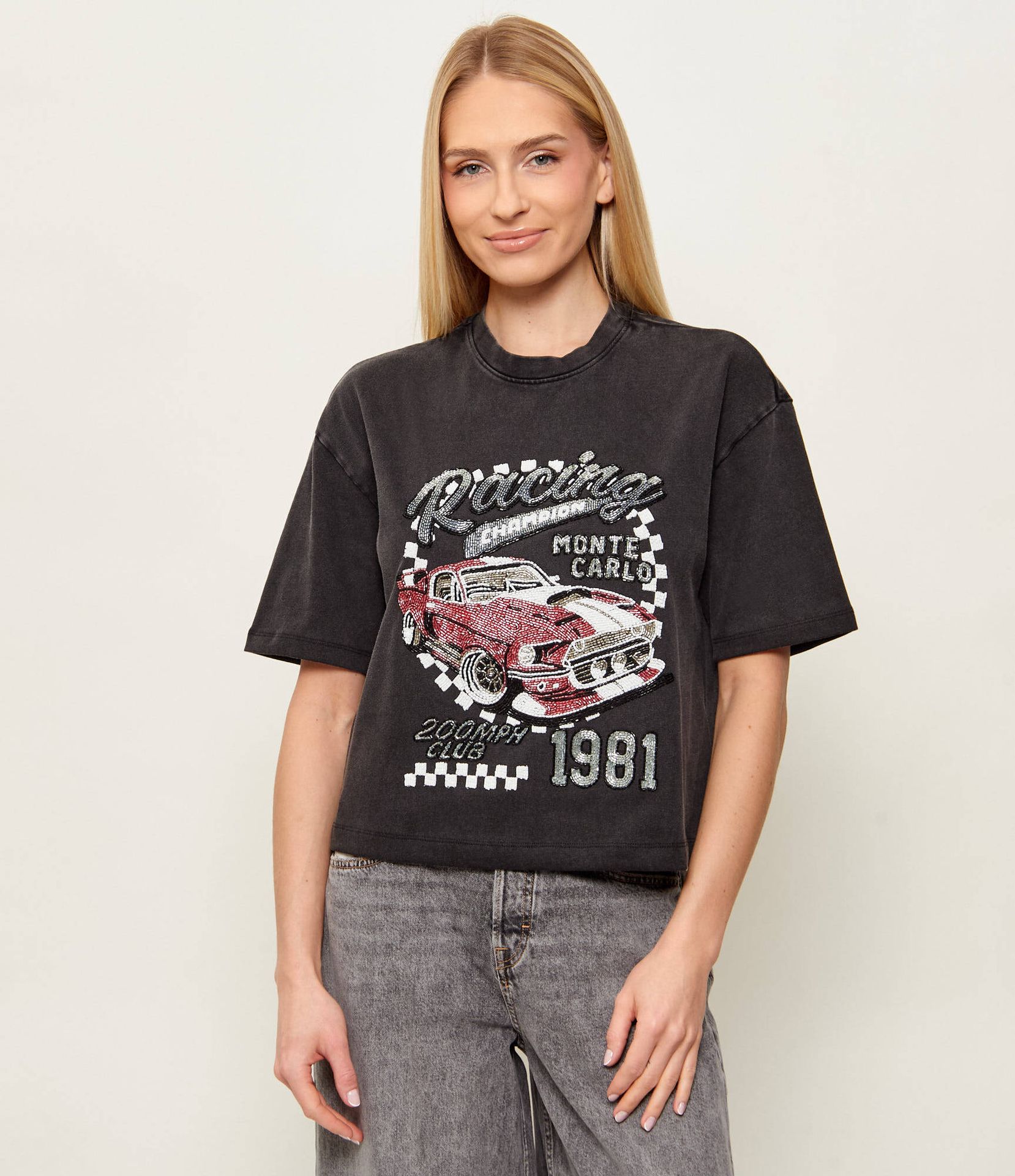 GUESS T-shirt RACE CAR TEE Relaxed fit