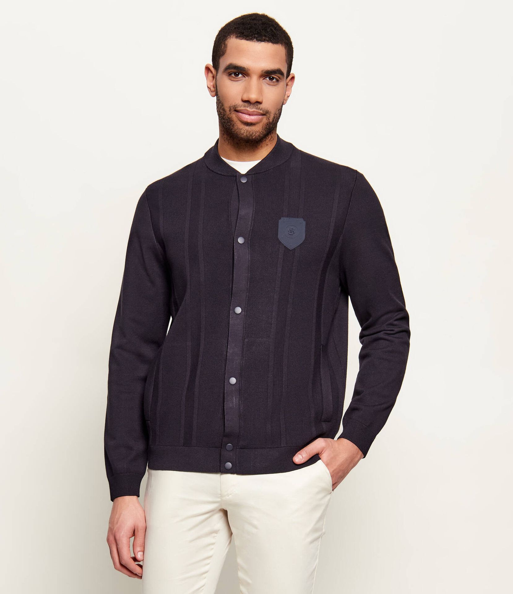 BOSS GREEN Kardigan KN_BB BC Lux FZ Regular Fit