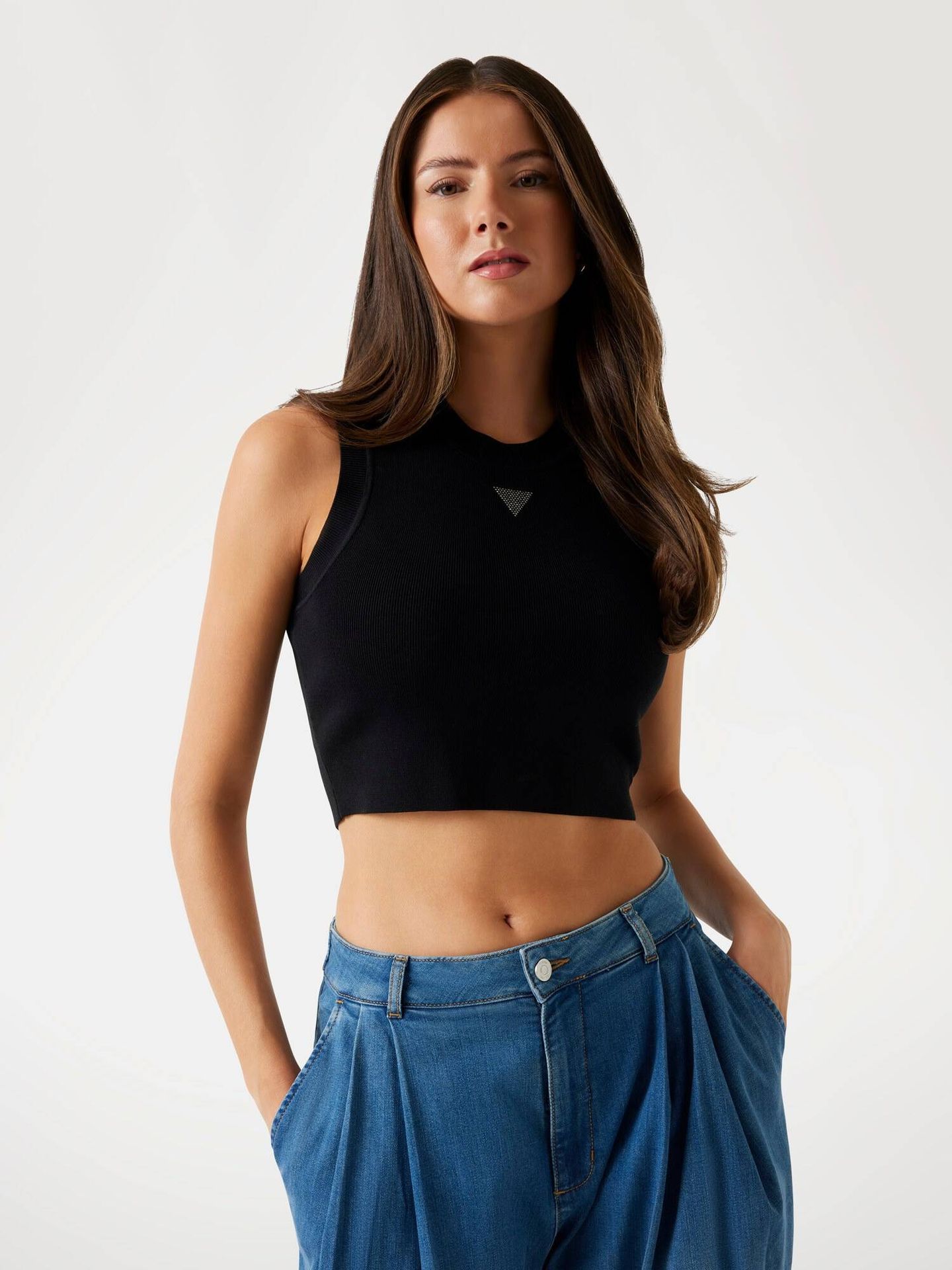 GUESS Top ALEXIA Cropped Fit