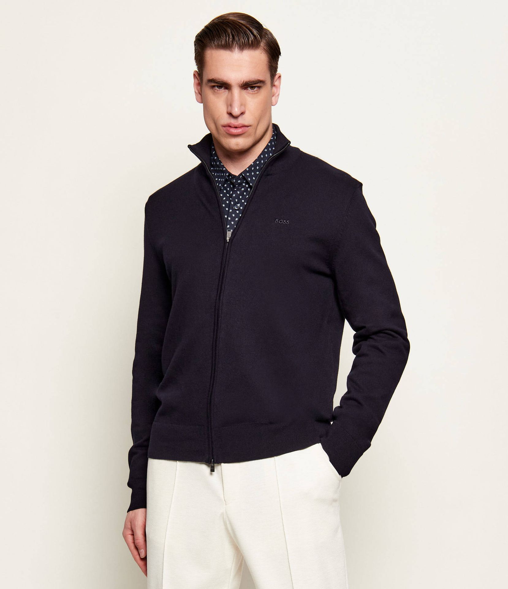 BOSS BLACK Sweter Upalano-L Regular Fit