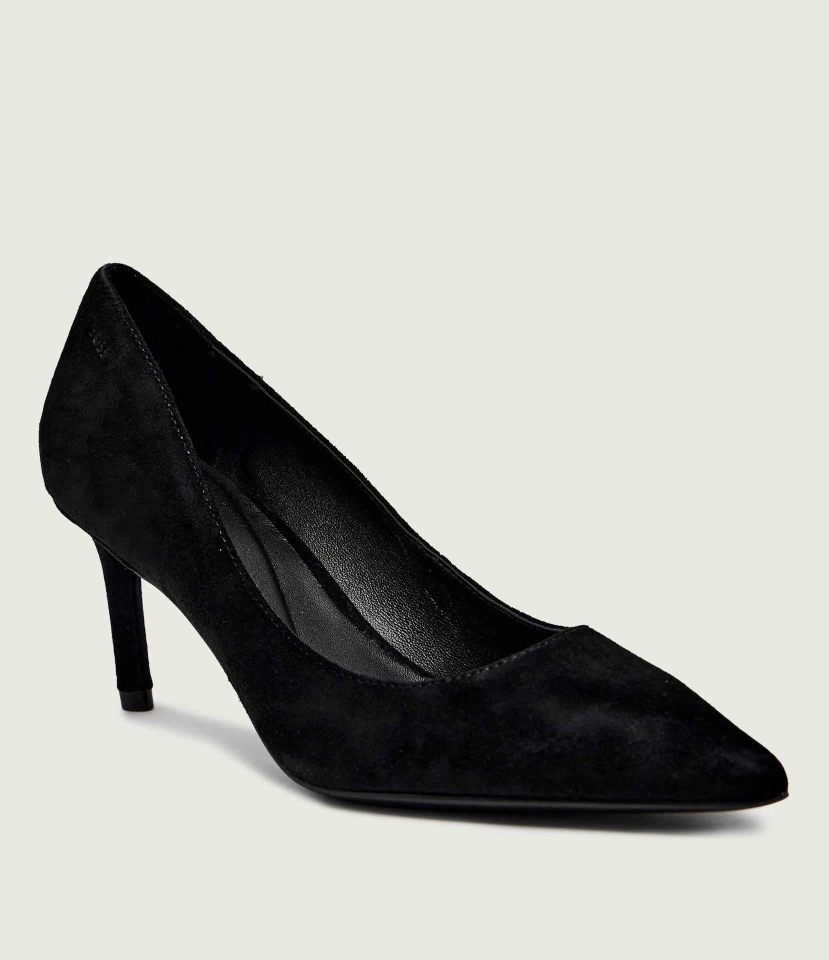 BOSS BLACK Szpilki Gracey_Pump70_SD zamsz