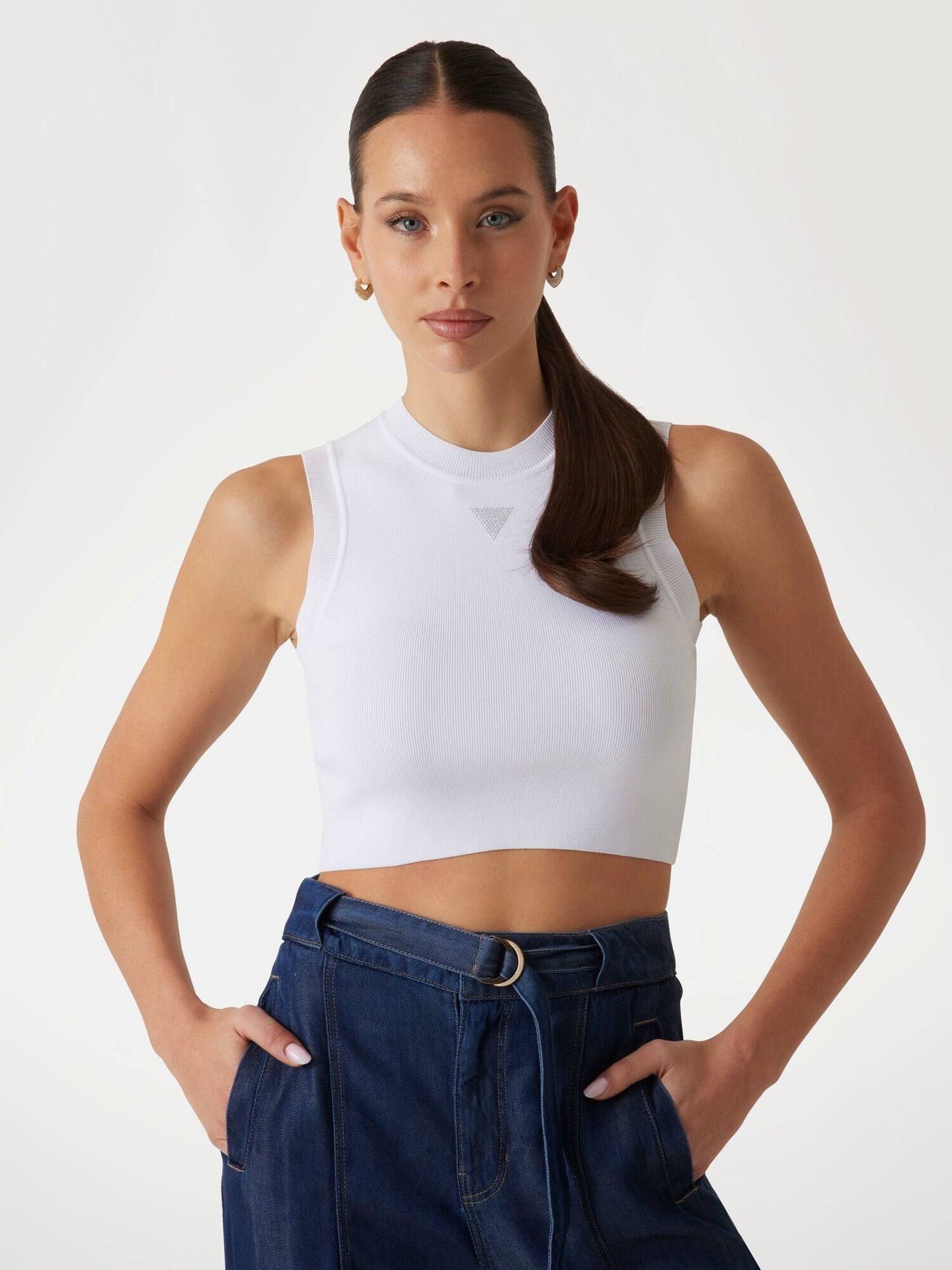 GUESS Top ALEXIA Cropped Fit