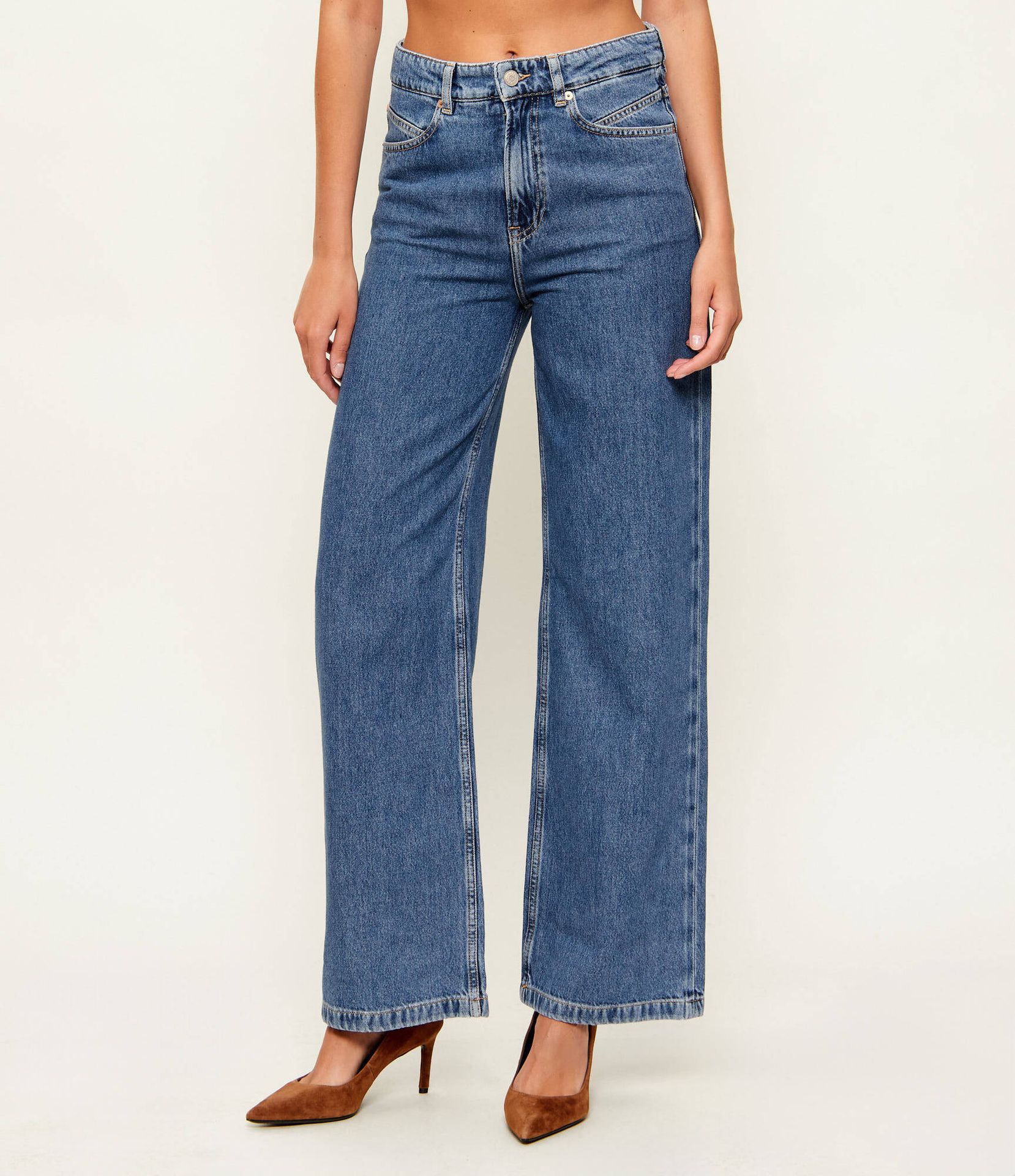 BOSS ORANGE Jeansy C_MARLENE Relaxed fit