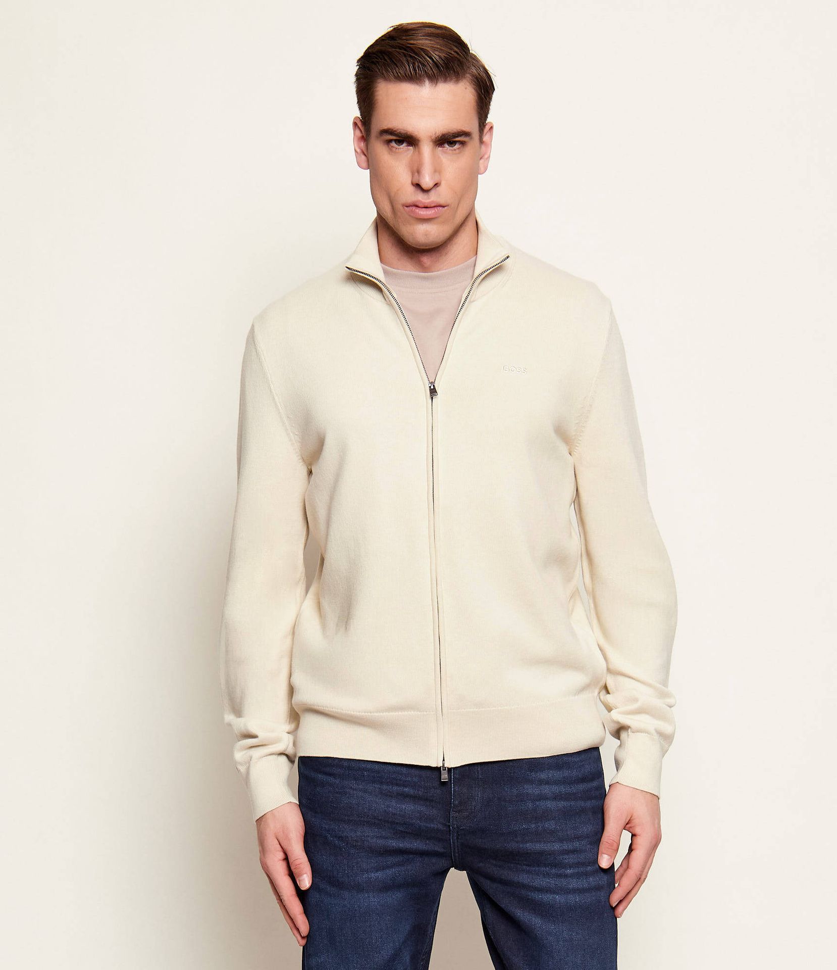 BOSS BLACK Sweter Upalano-L Regular Fit