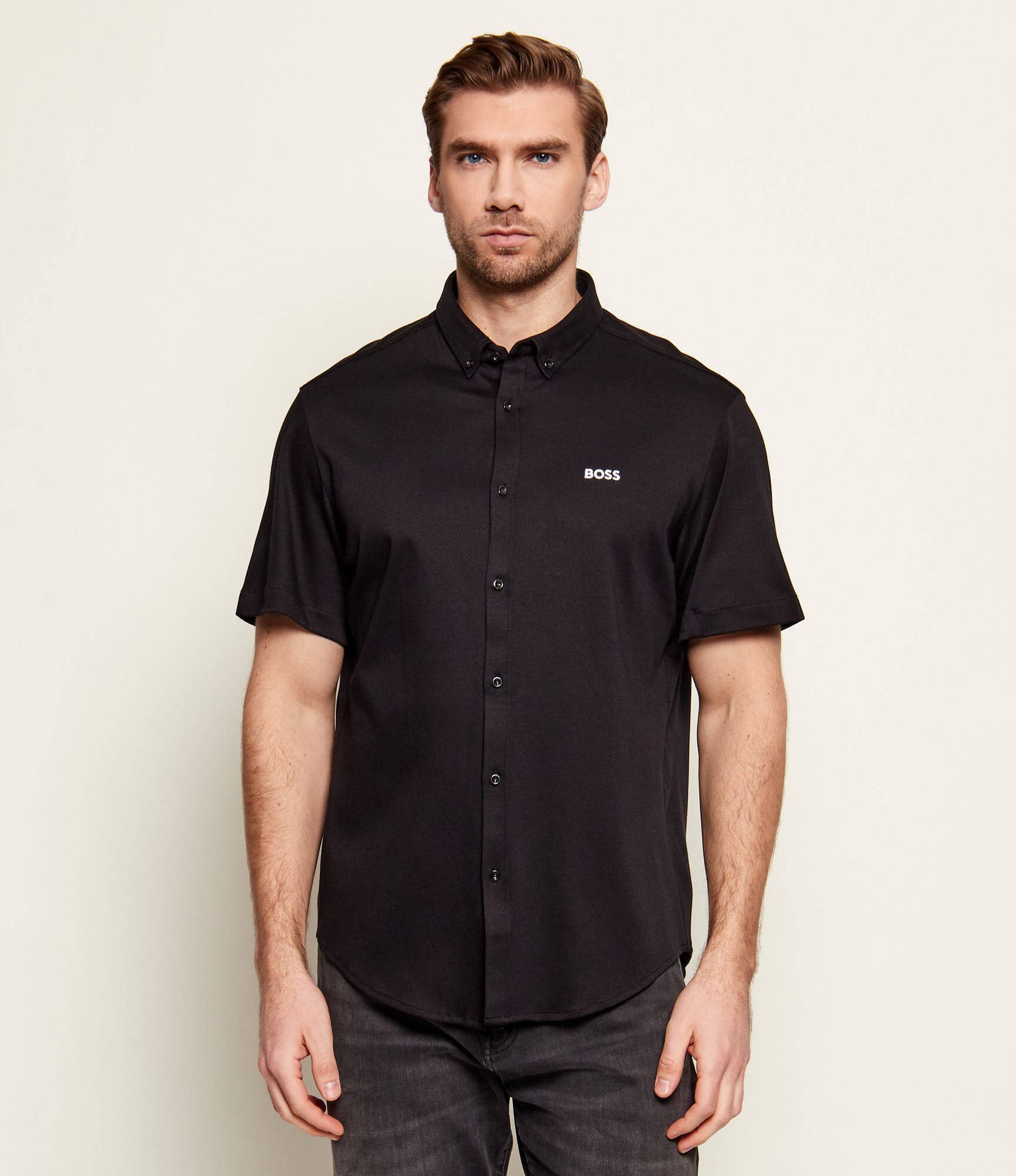 BOSS GREEN Koszula ST_Motion S Regular Fit stretch