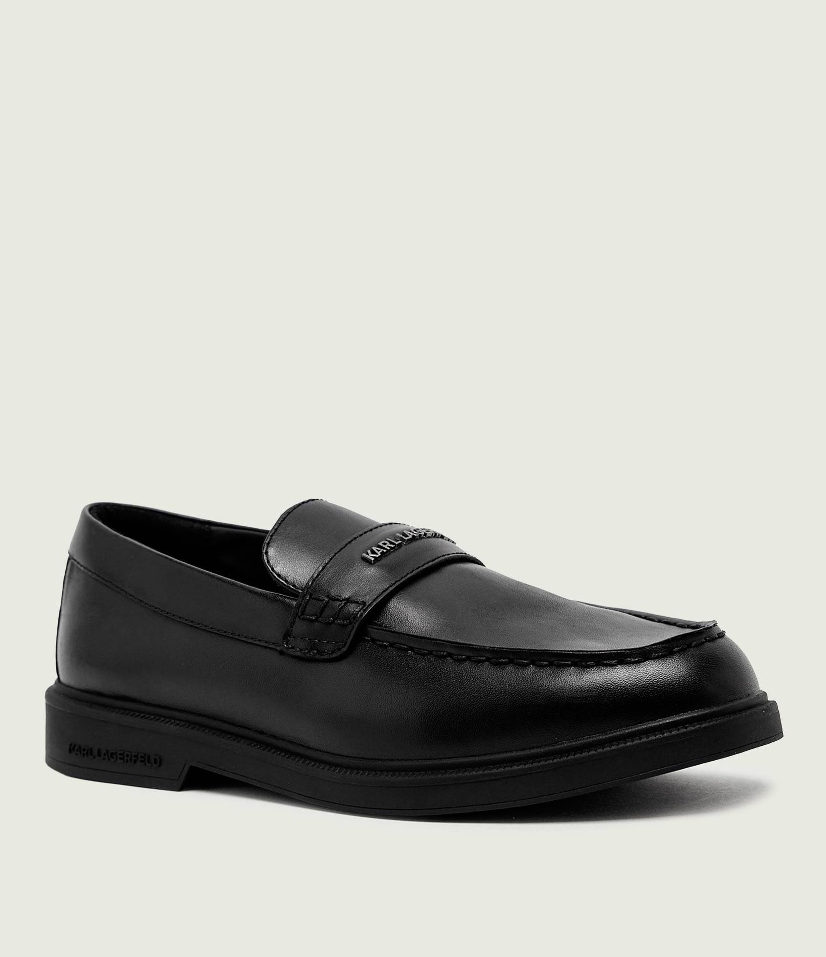Karl Lagerfeld Skórzane loafersy KORI