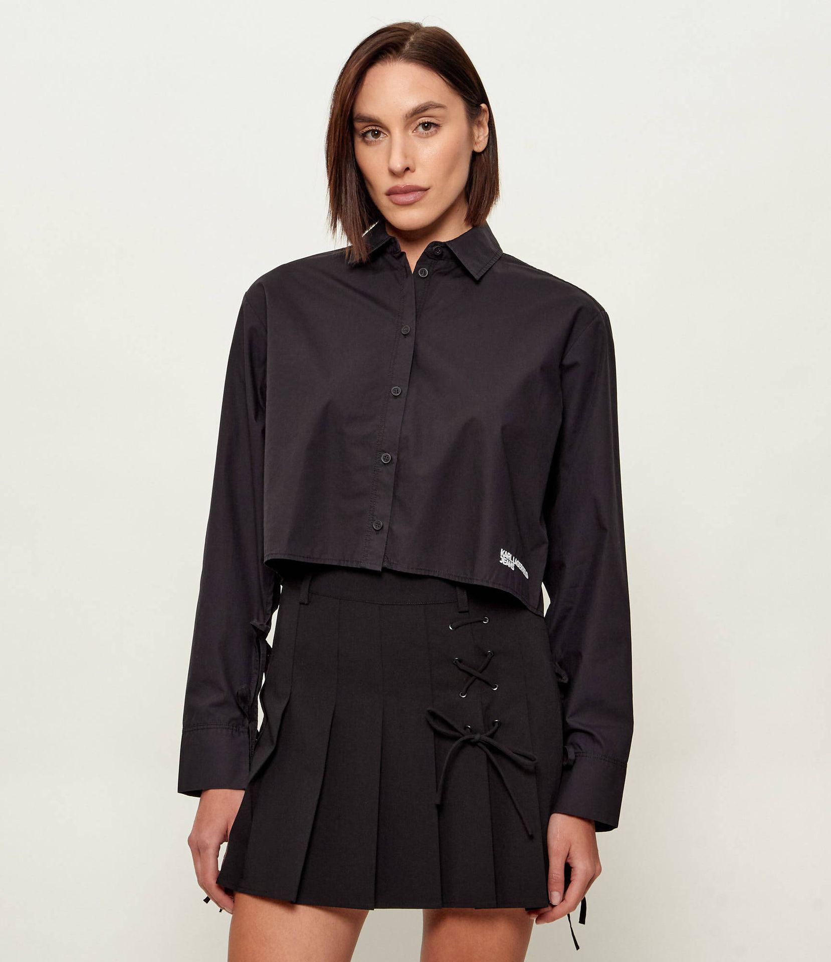 Karl Lagerfeld Jeans Koszula Cropped Fit