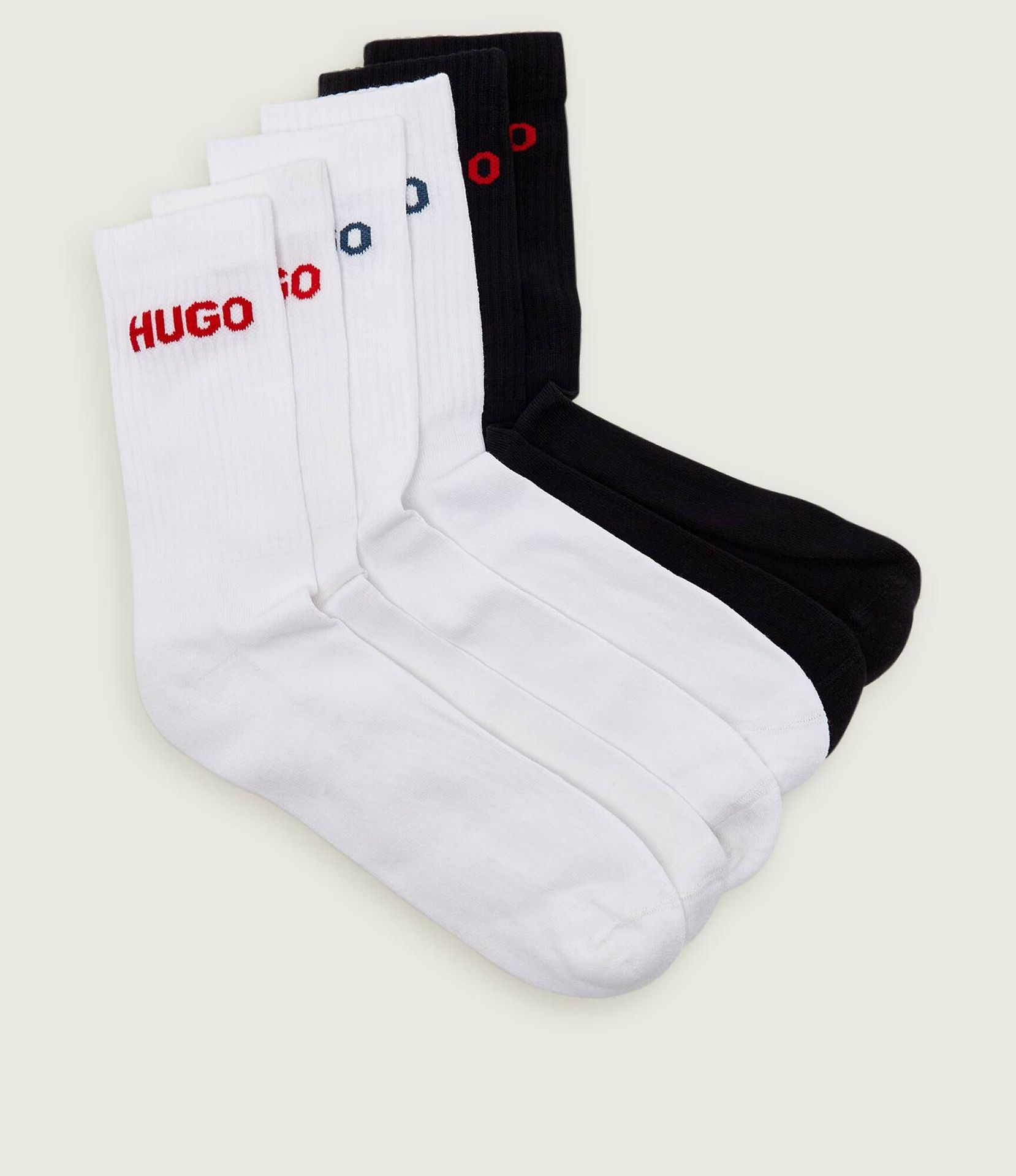 Hugo Bodywear Skarpety 6-pack QS RIB LOGO CC