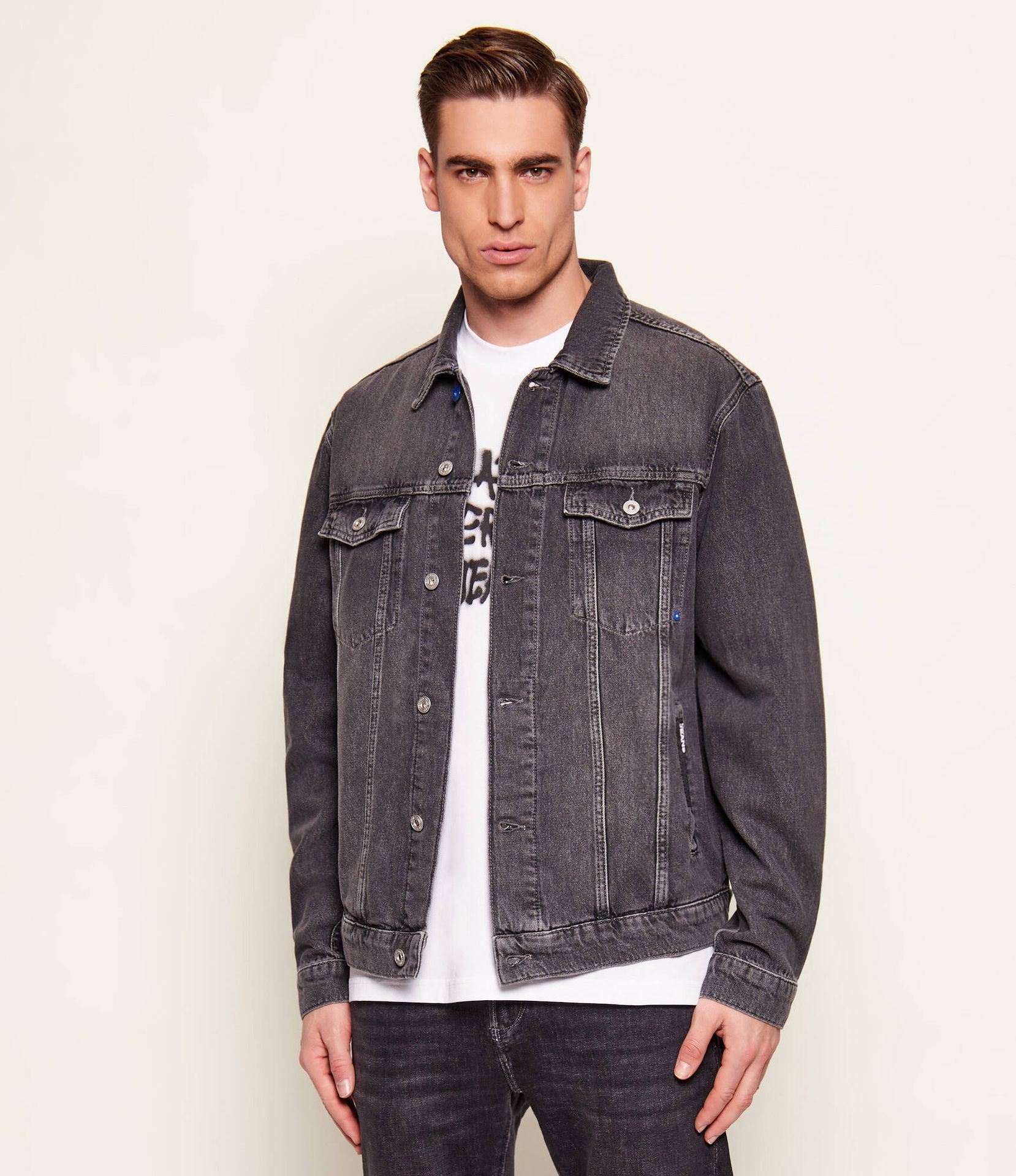 Karl Lagerfeld Jeans Kurtka jeansowa Longline Fit