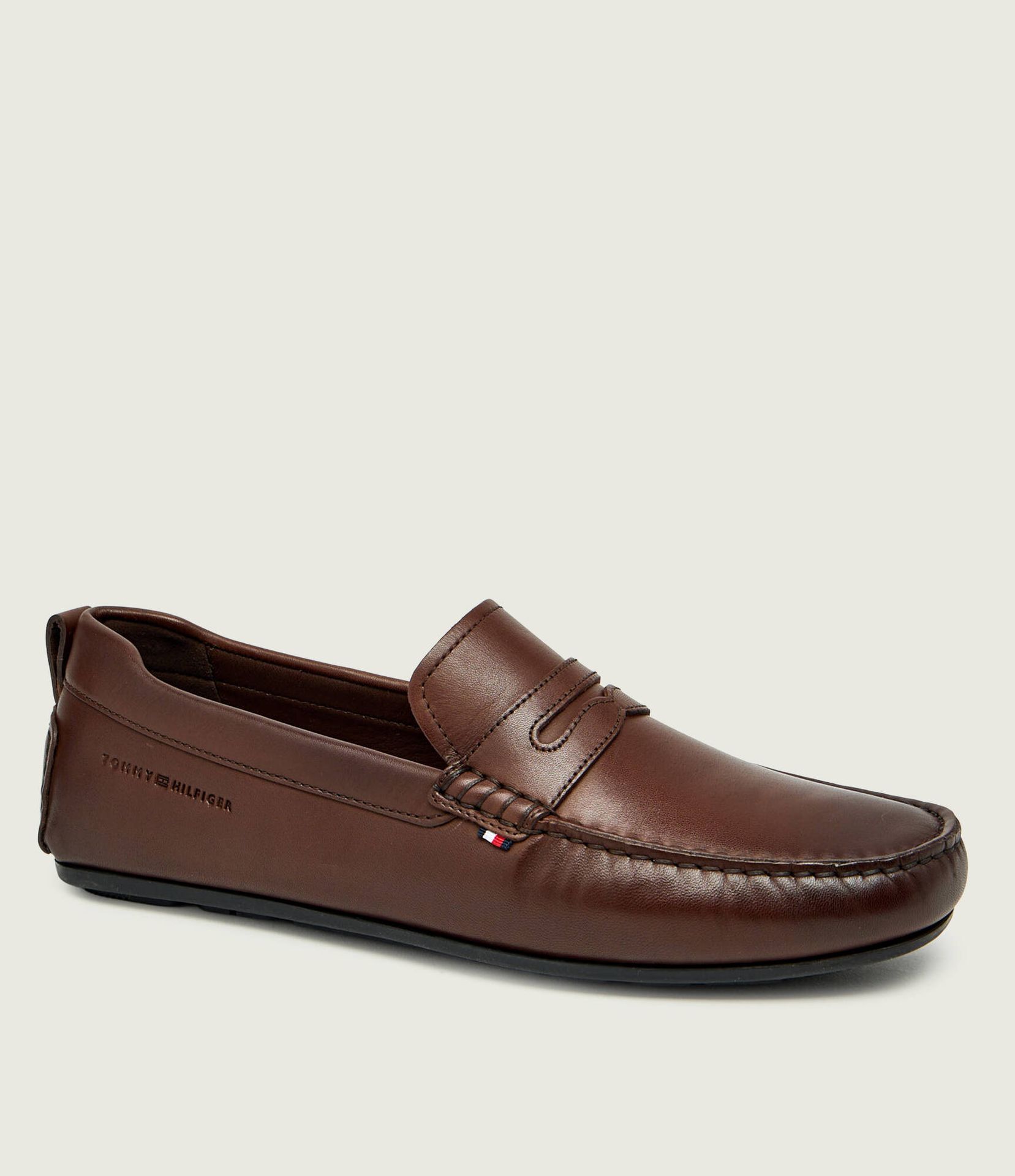 Tommy Hilfiger Skórzane mokasyny DRIVER