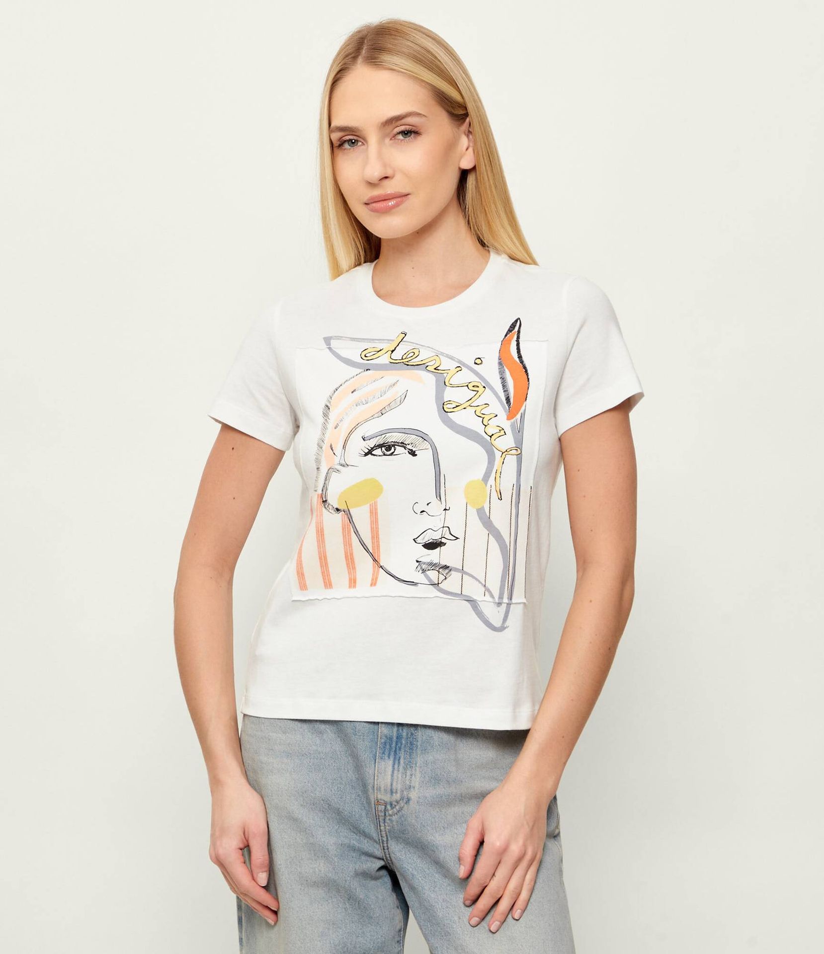 Desigual T-shirt VILMA Regular Fit