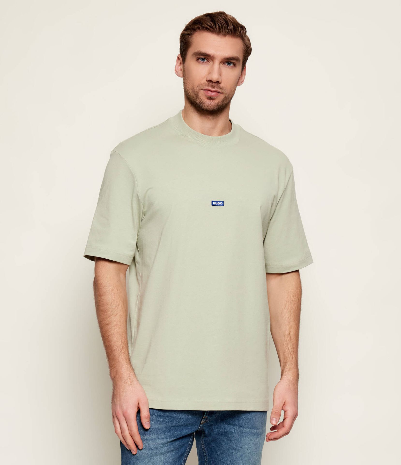 Hugo Blue T-shirt Nieros Regular Fit