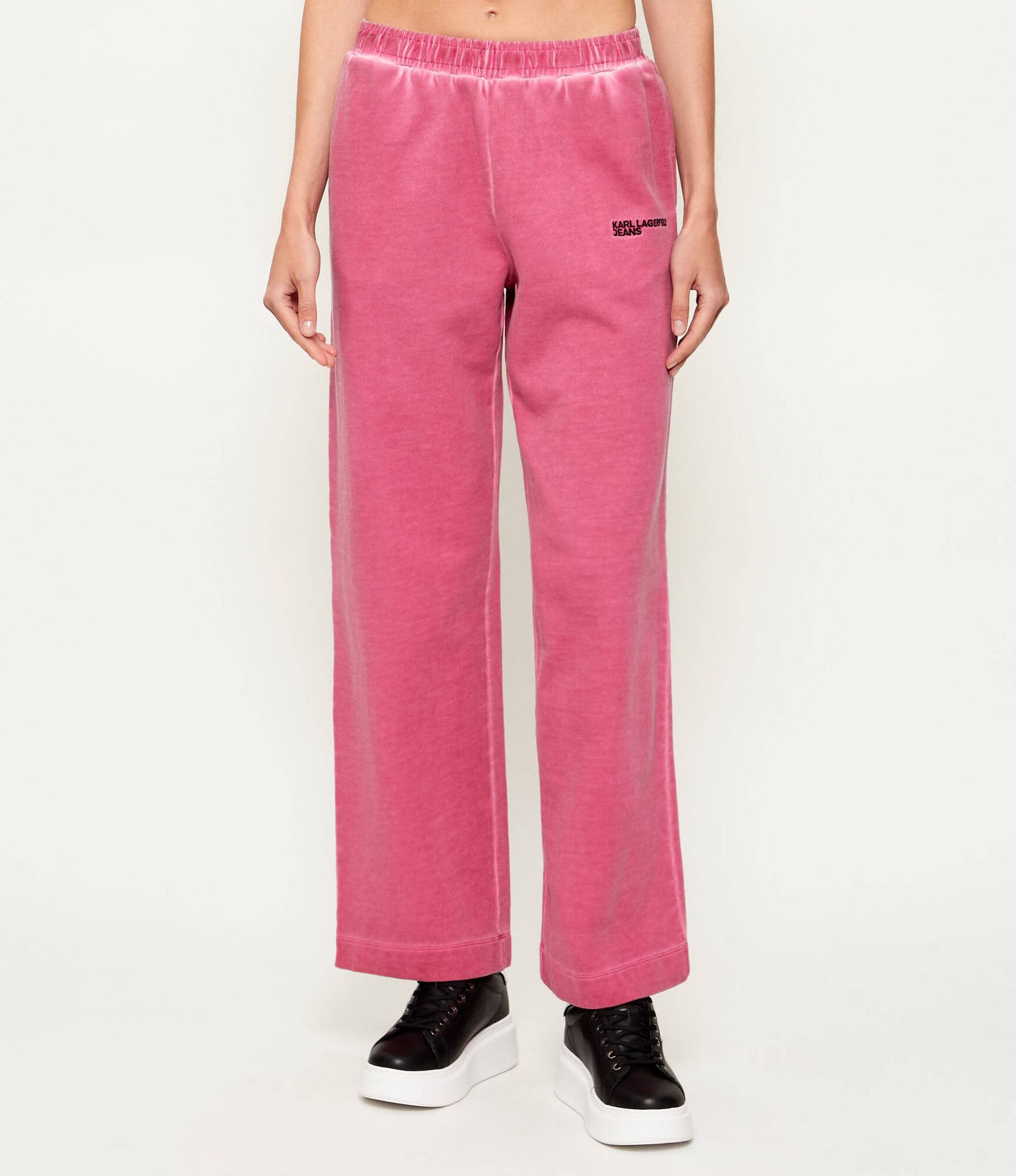 Karl Lagerfeld Jeans Spodnie dresowe Relaxed fit