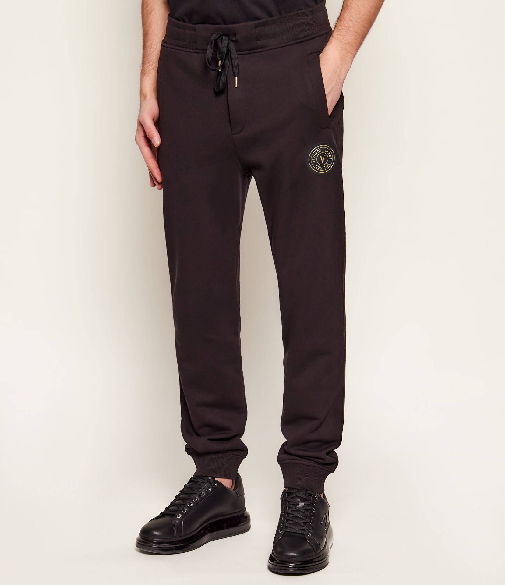 Versace Jeans Couture Spodnie dresowe EMBELM Regular Fit