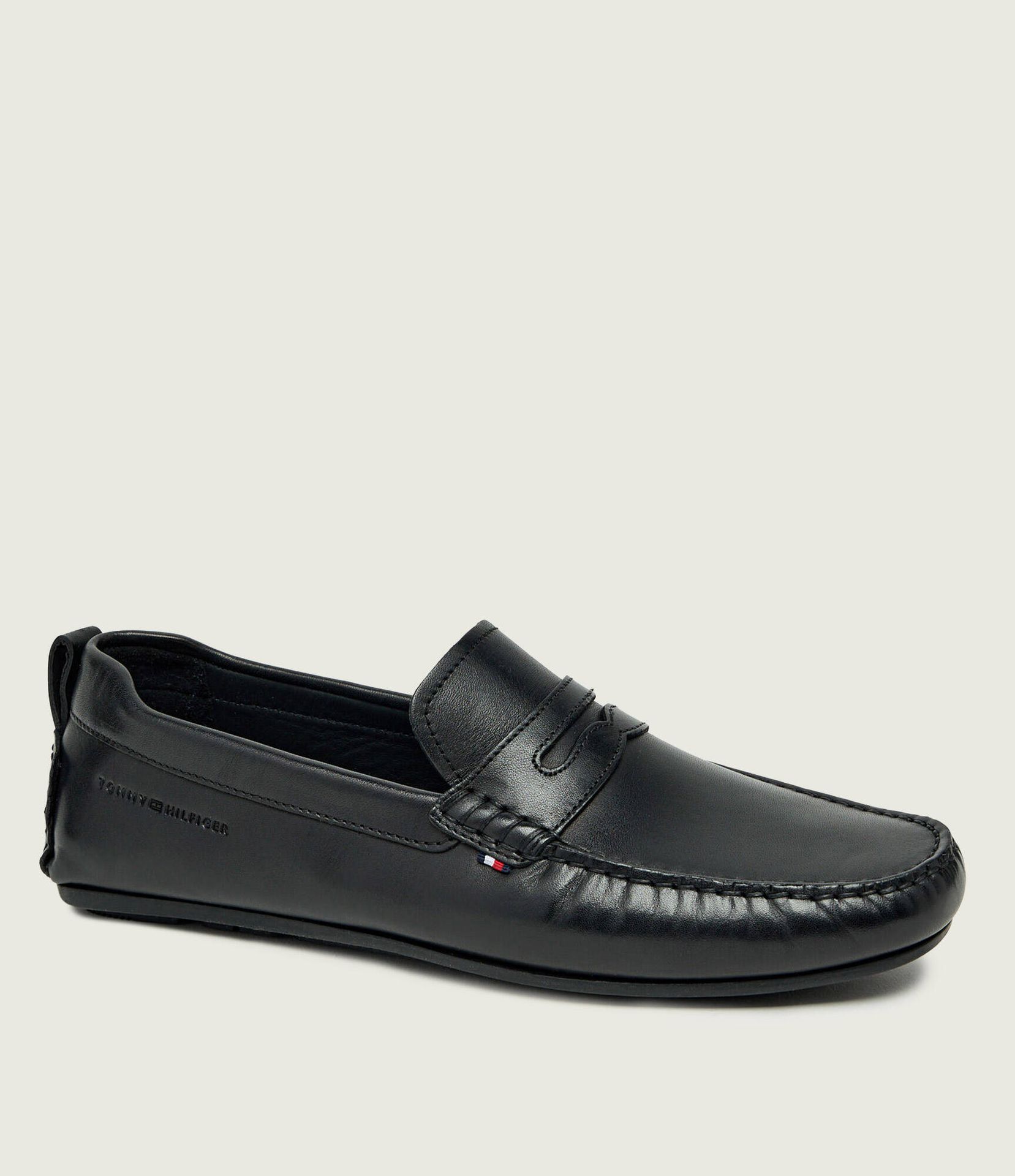 Tommy Hilfiger Skórzane mokasyny DRIVER